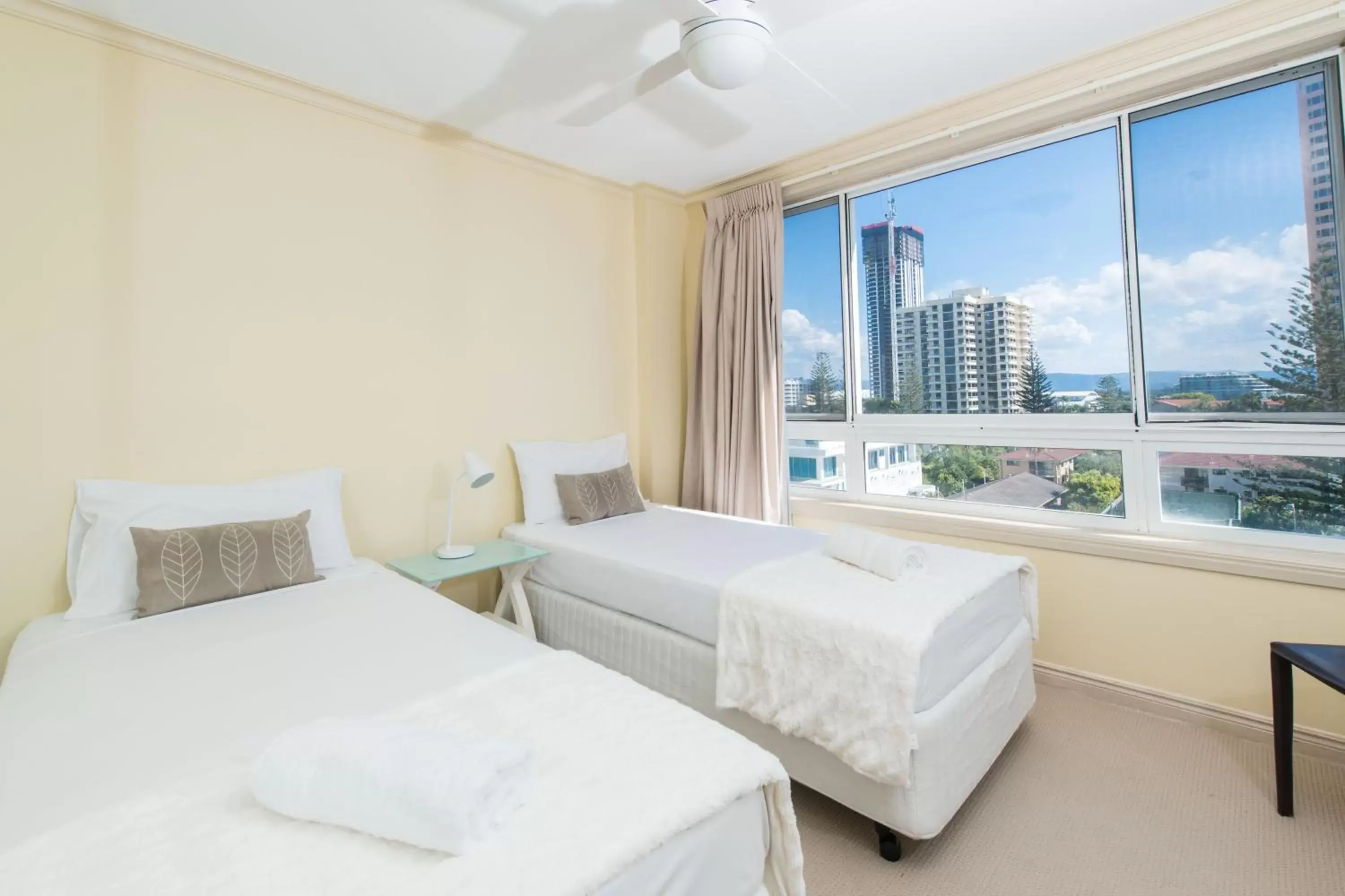 Bedroom in La Grande Apartments