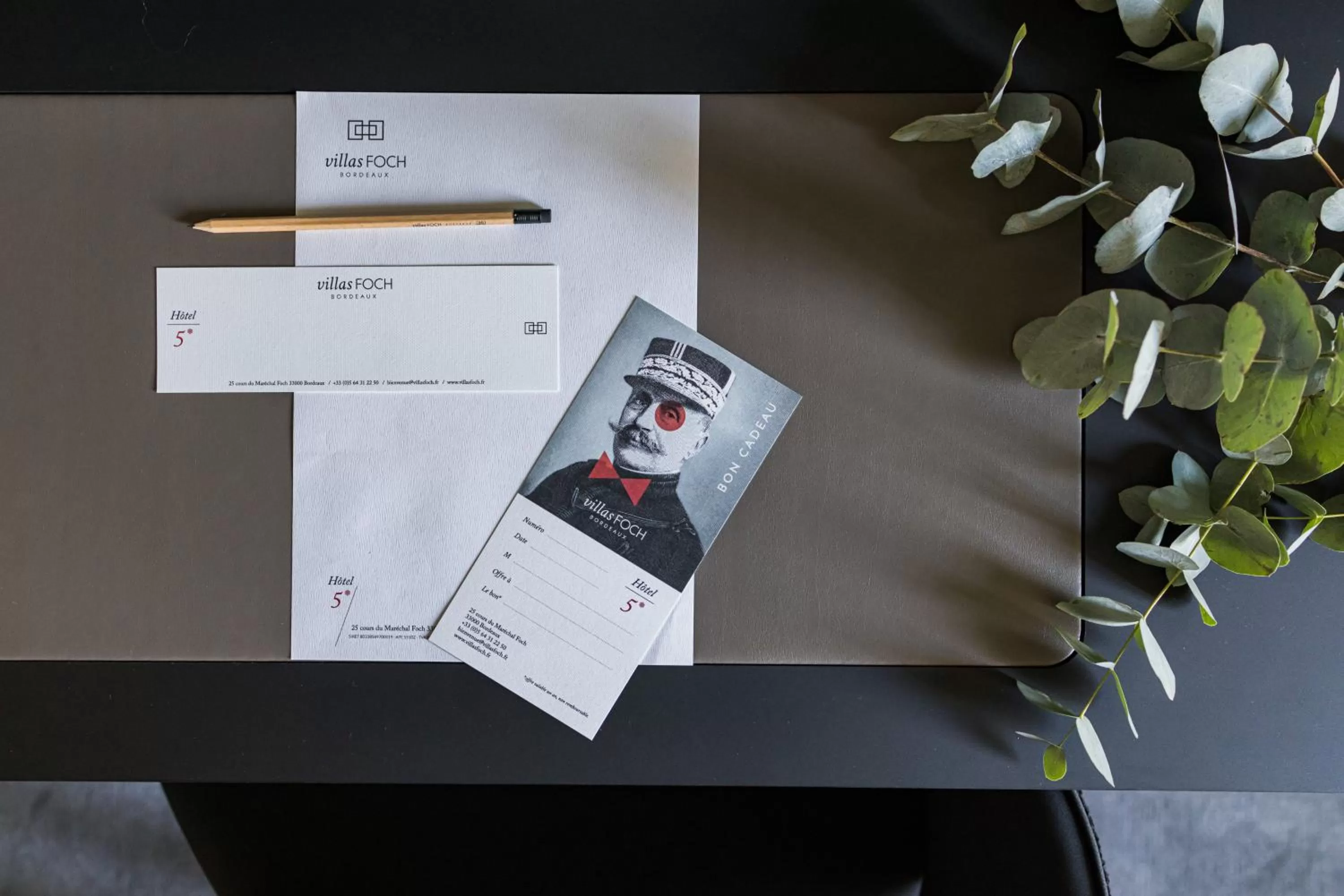 Decorative detail in Villas Foch Boutique Hotel & Spa Bordeaux