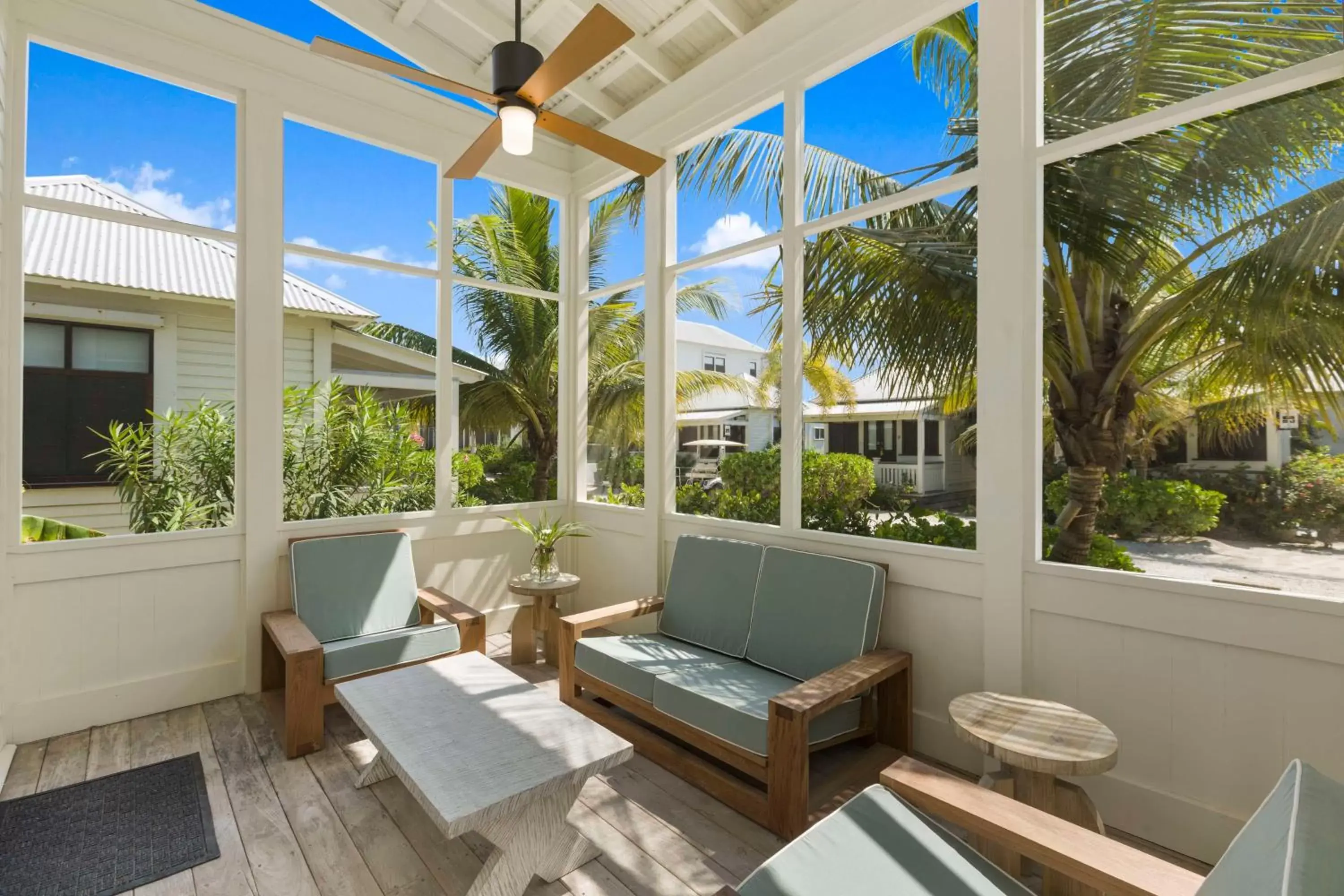 Living room in Mahogany Bay Resort and Beach Club, Curio Collection