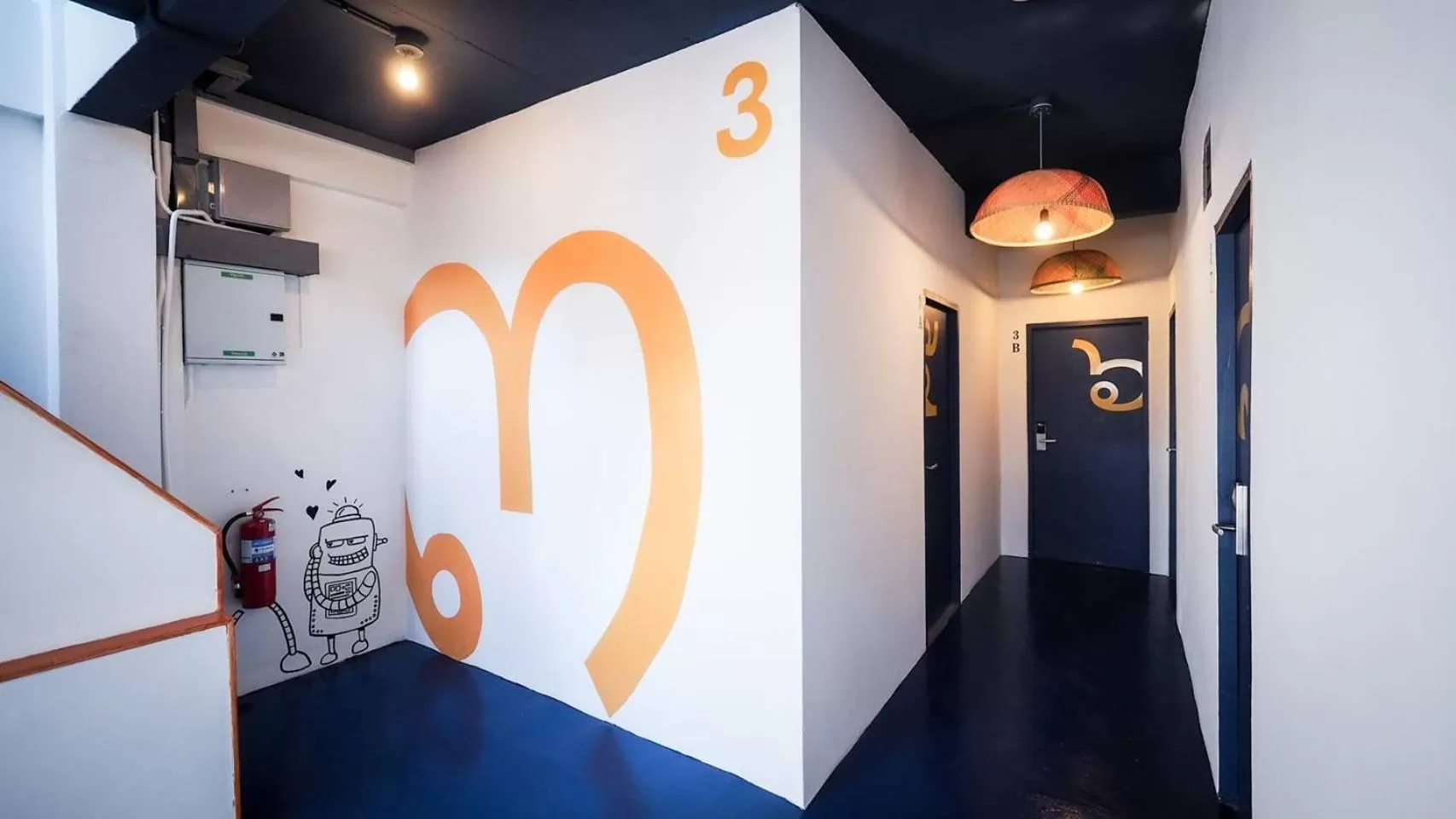 Property building in Hoft Hostel Bangkok