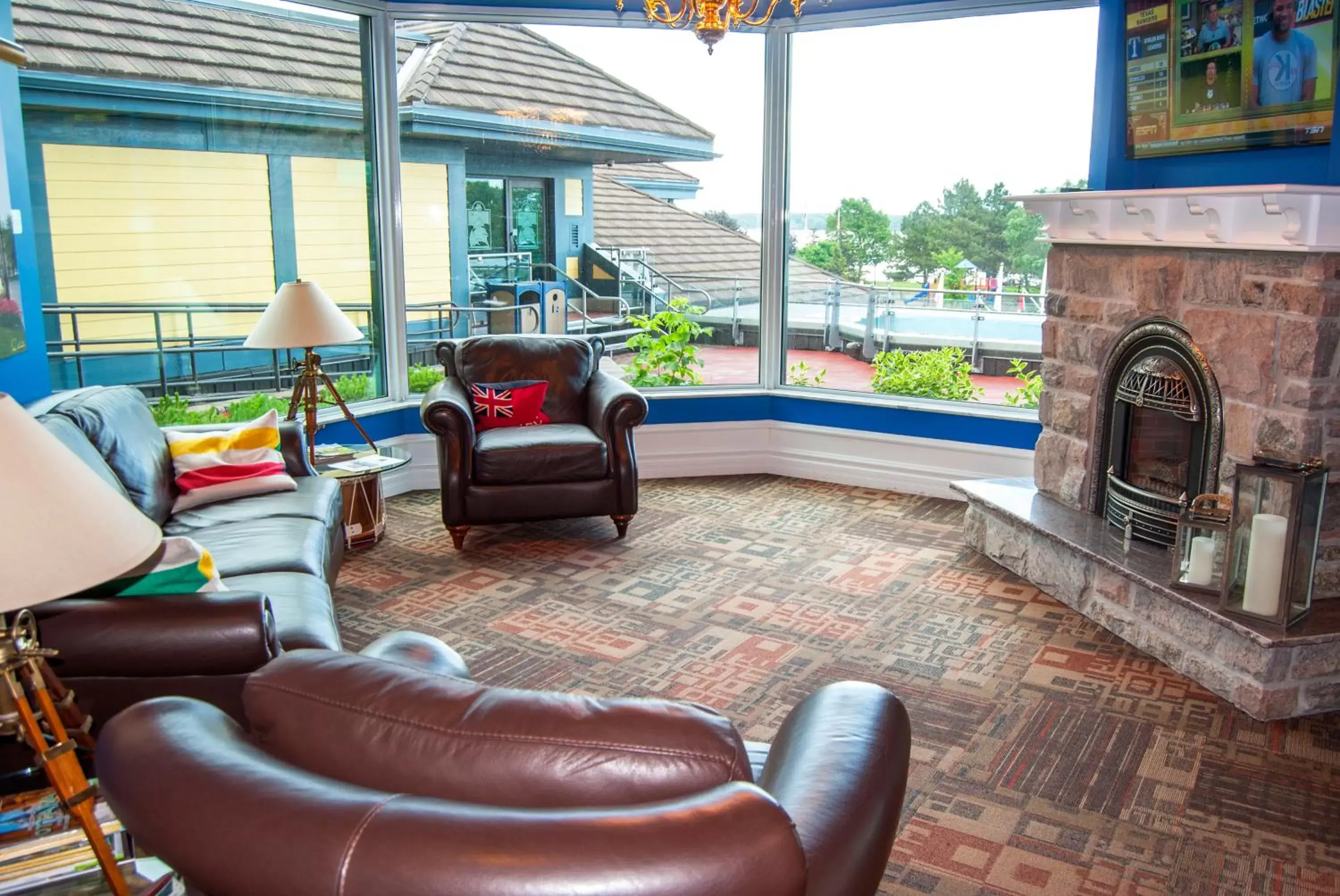 Living room in Tall Ships Landing Coastal Resort