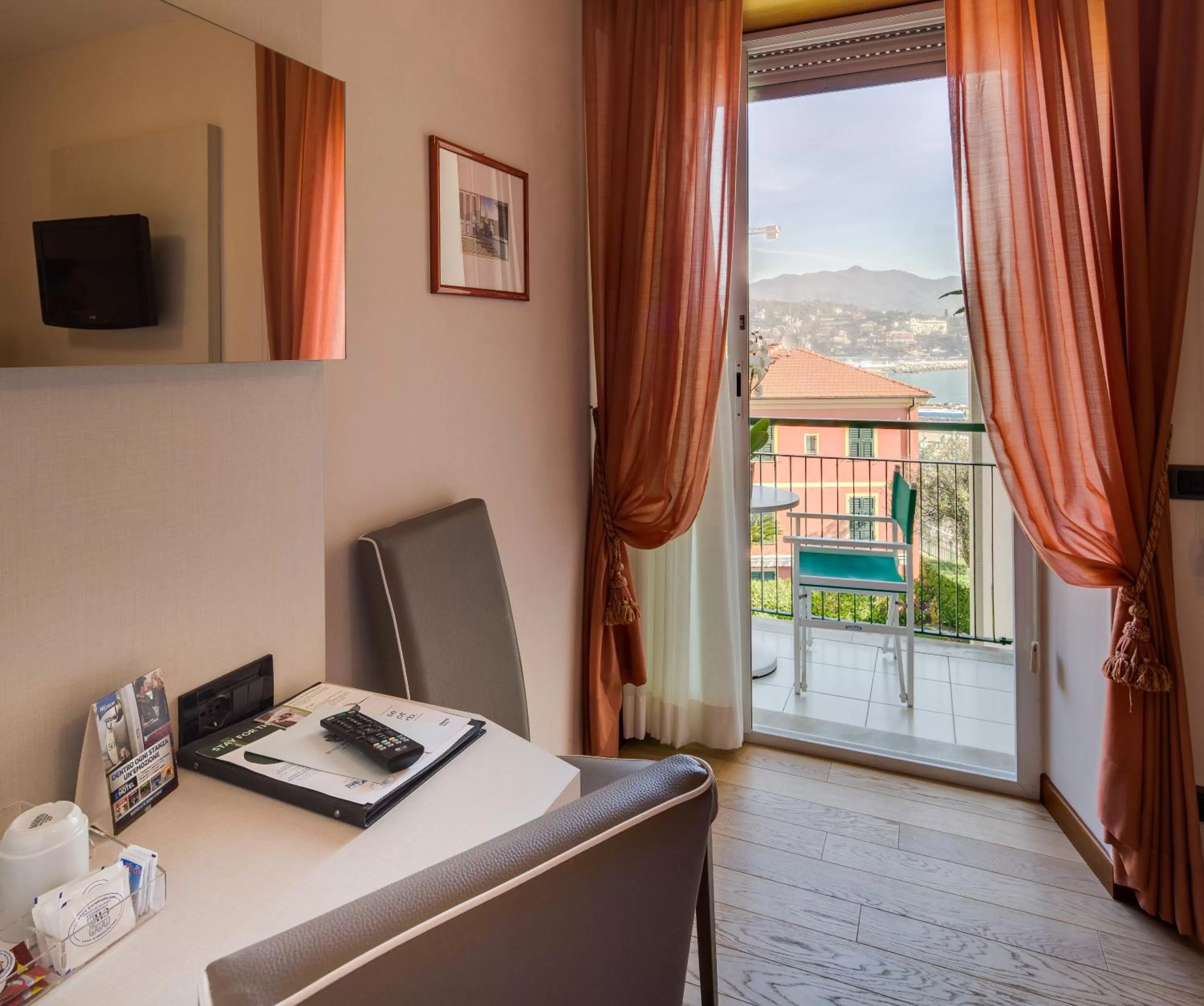 Balcony/Terrace in Best Western Regina Elena