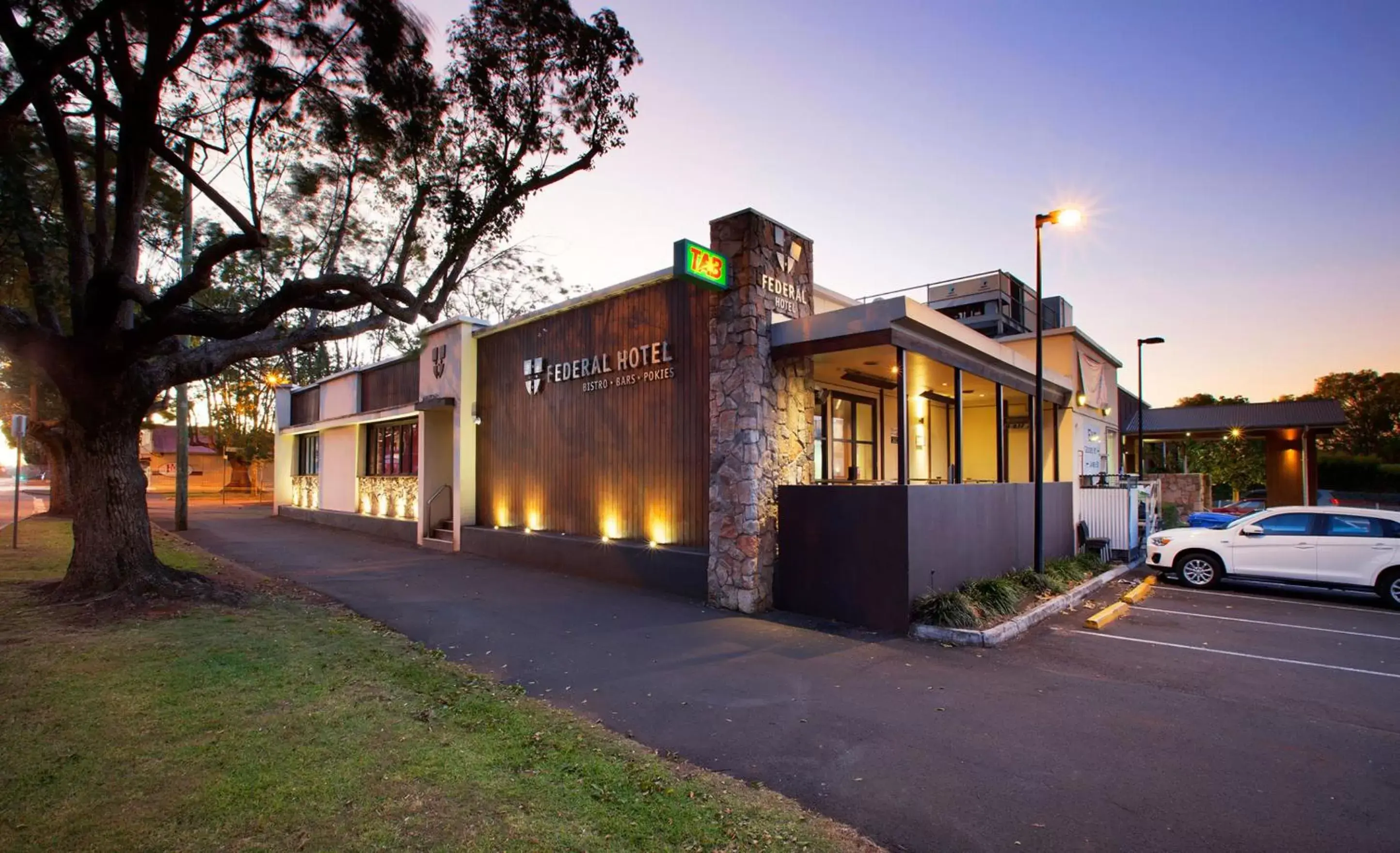 Facade/entrance, Property Building in Nightcap at Federal Hotel Toowoomba