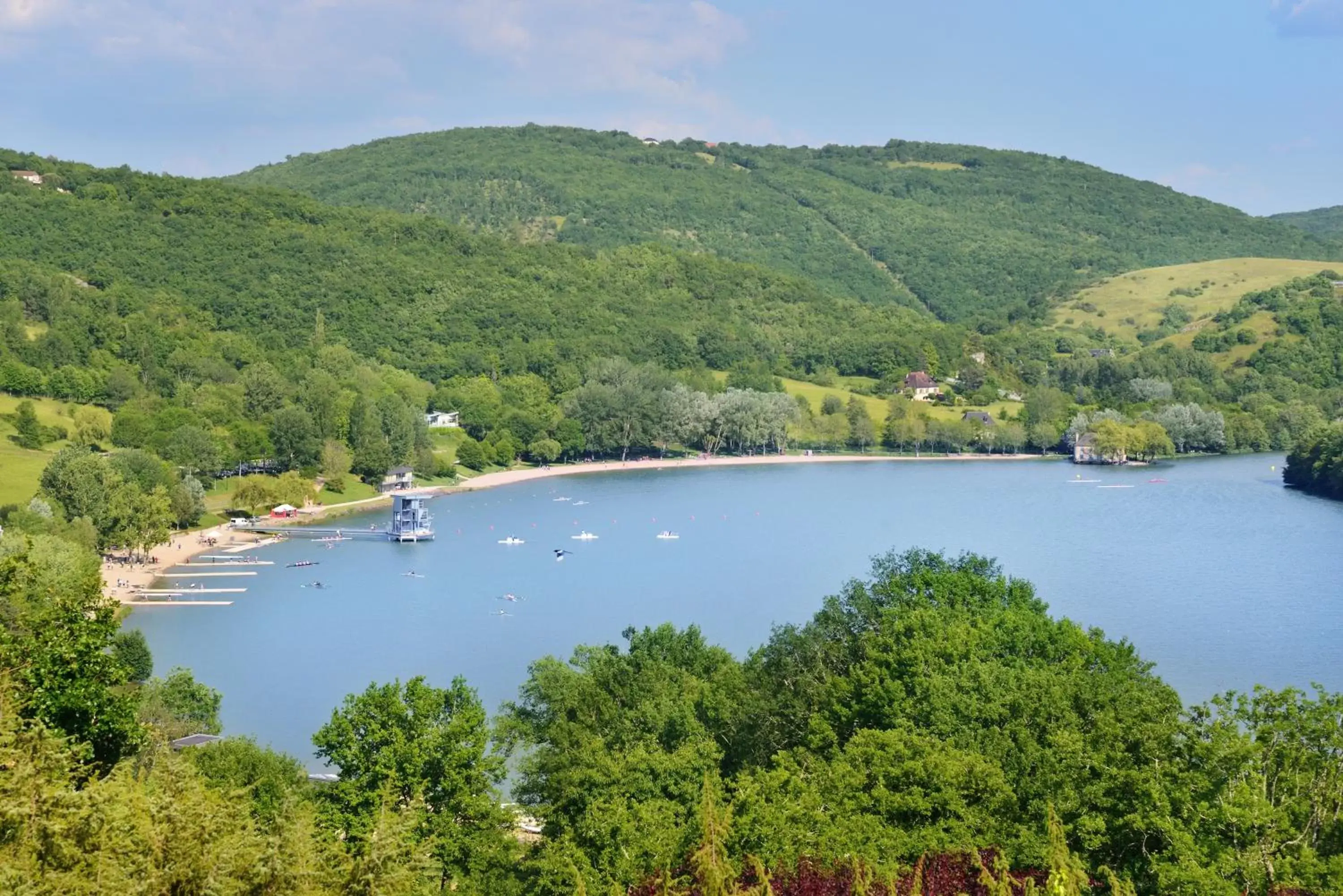 Natural landscape, Bird's-eye View in Campanile Brive-La-Gaillarde Ouest