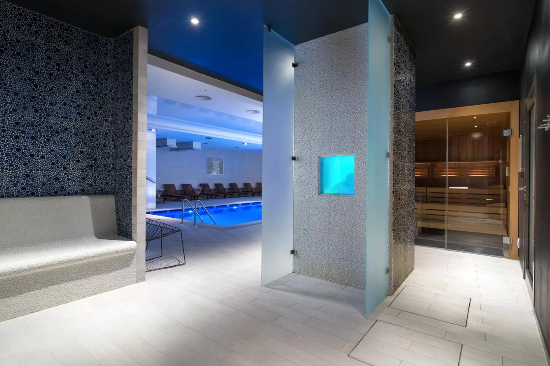 Sauna in Relais & Châteaux Hotel Quadrille - Adults Only