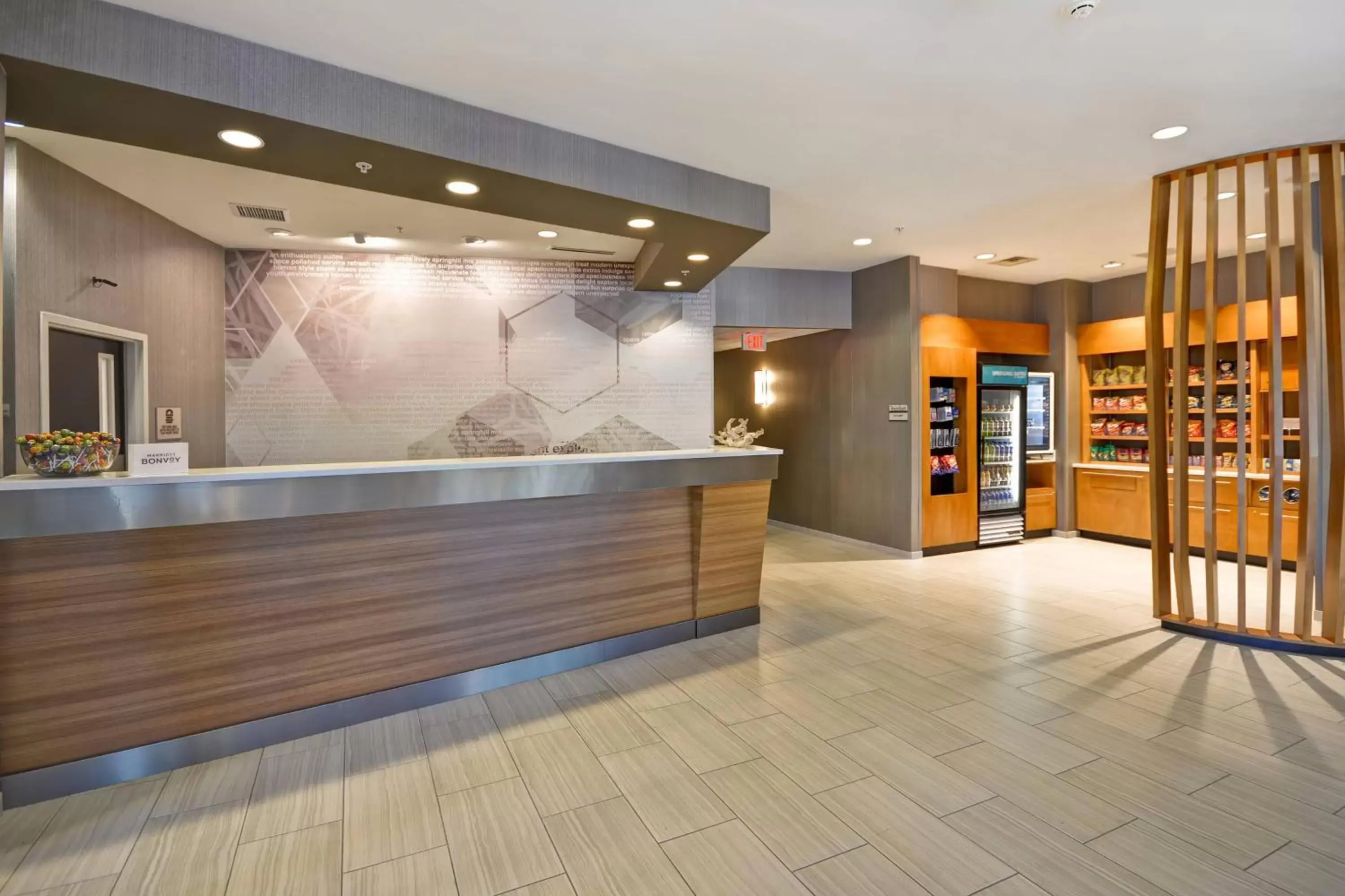 Lobby or reception, Lobby/Reception in SpringHill Suites by Marriott Indianapolis Airport/Plainfield
