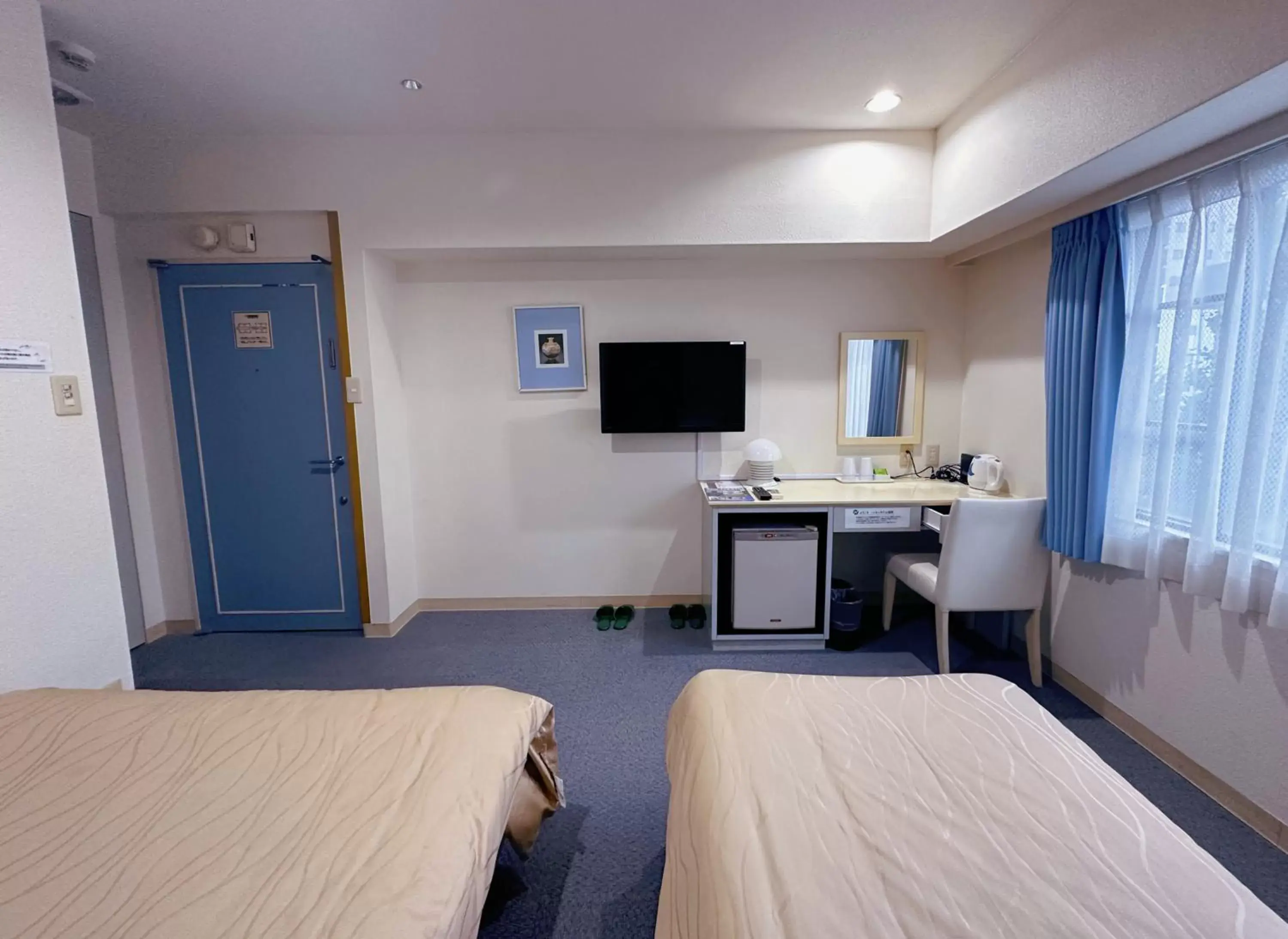 Photo of the whole room, Bed in Nissei Hotel Fukuoka