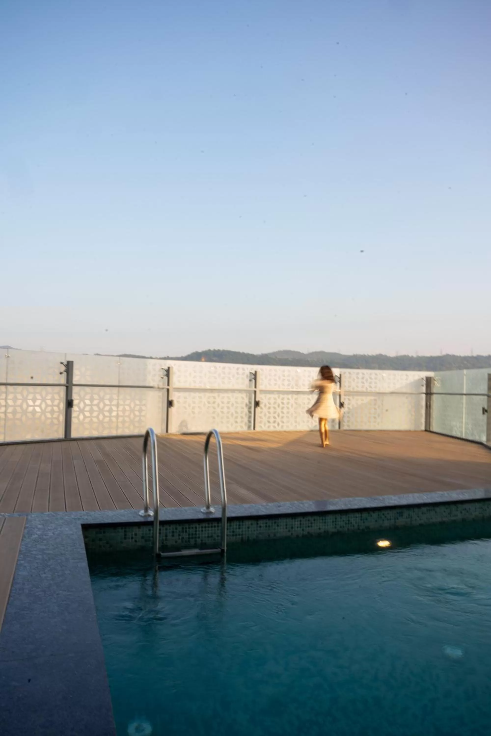 Balcony/Terrace in The Greenwood Guwahati - A Luxury Boutique Hotel