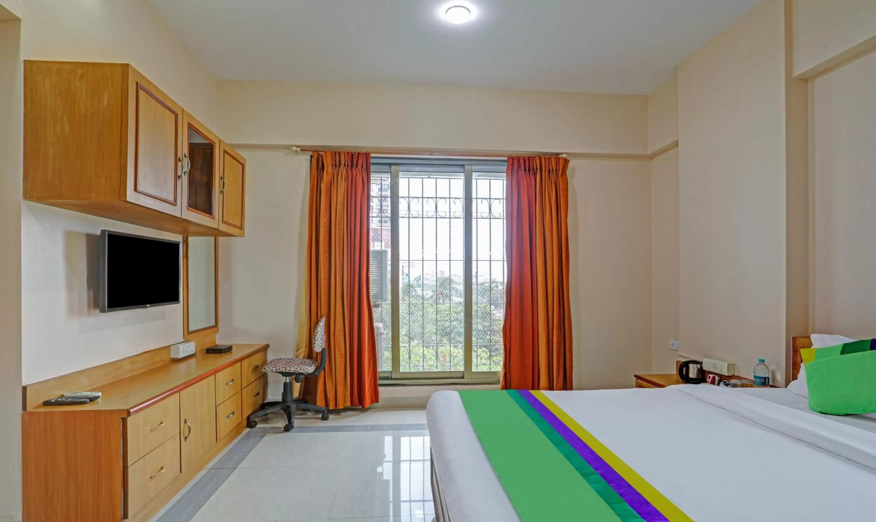 TV/Entertainment Center in Treebo Trend Welcome Apartments