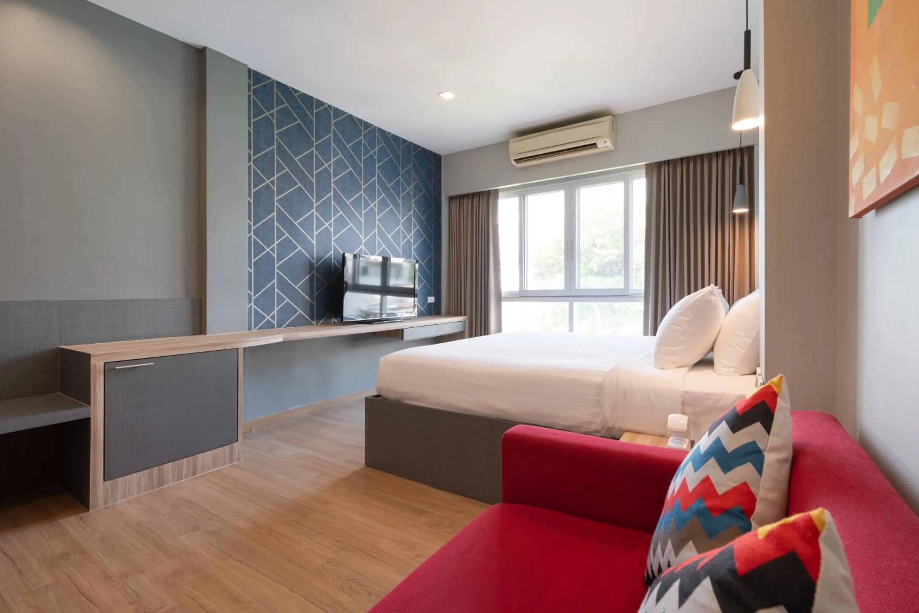 Bed in iCheck inn Gems Center Silom