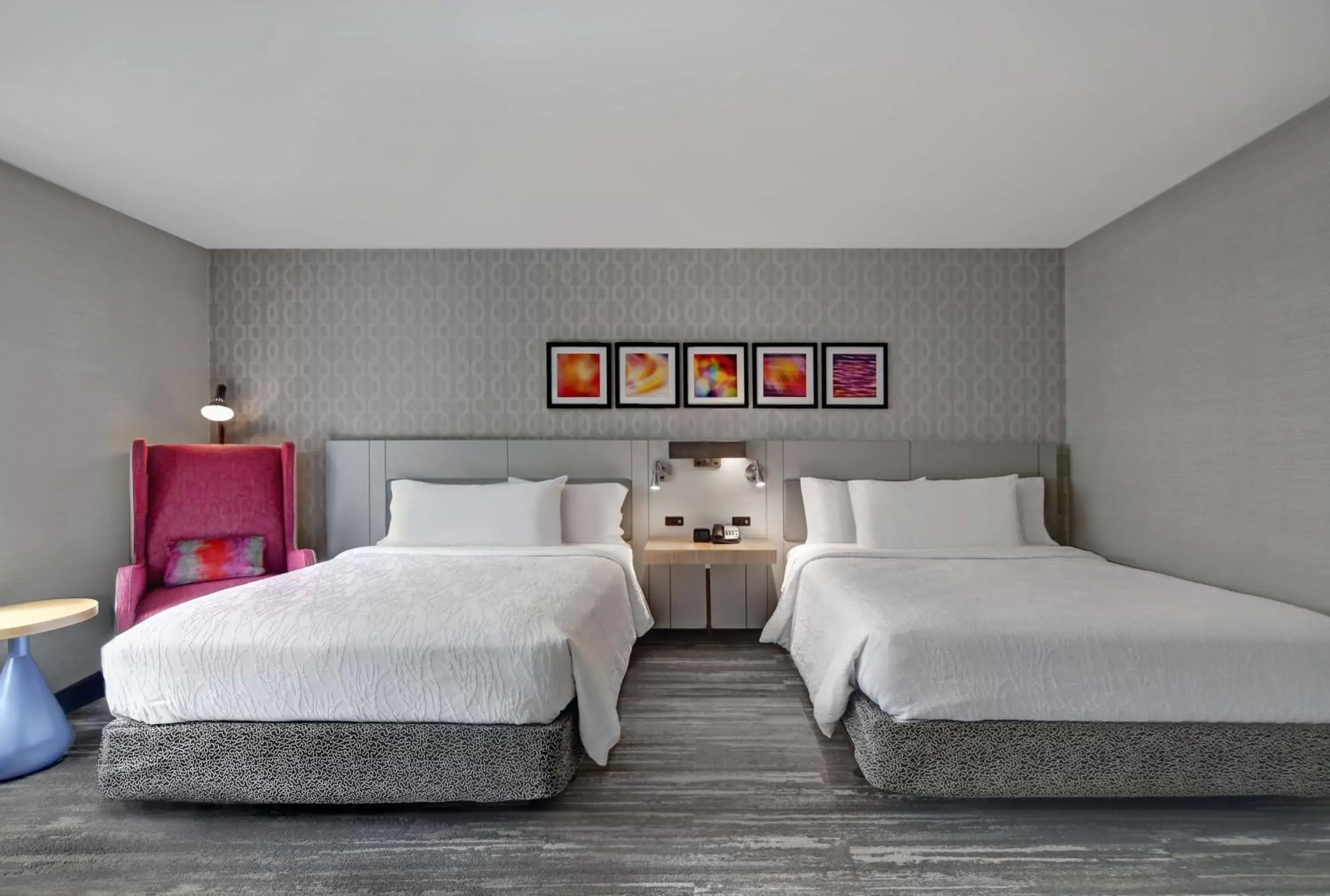 Bed in Hilton Garden Inn Hamilton Bed in Hilton Garden Inn Hamilton