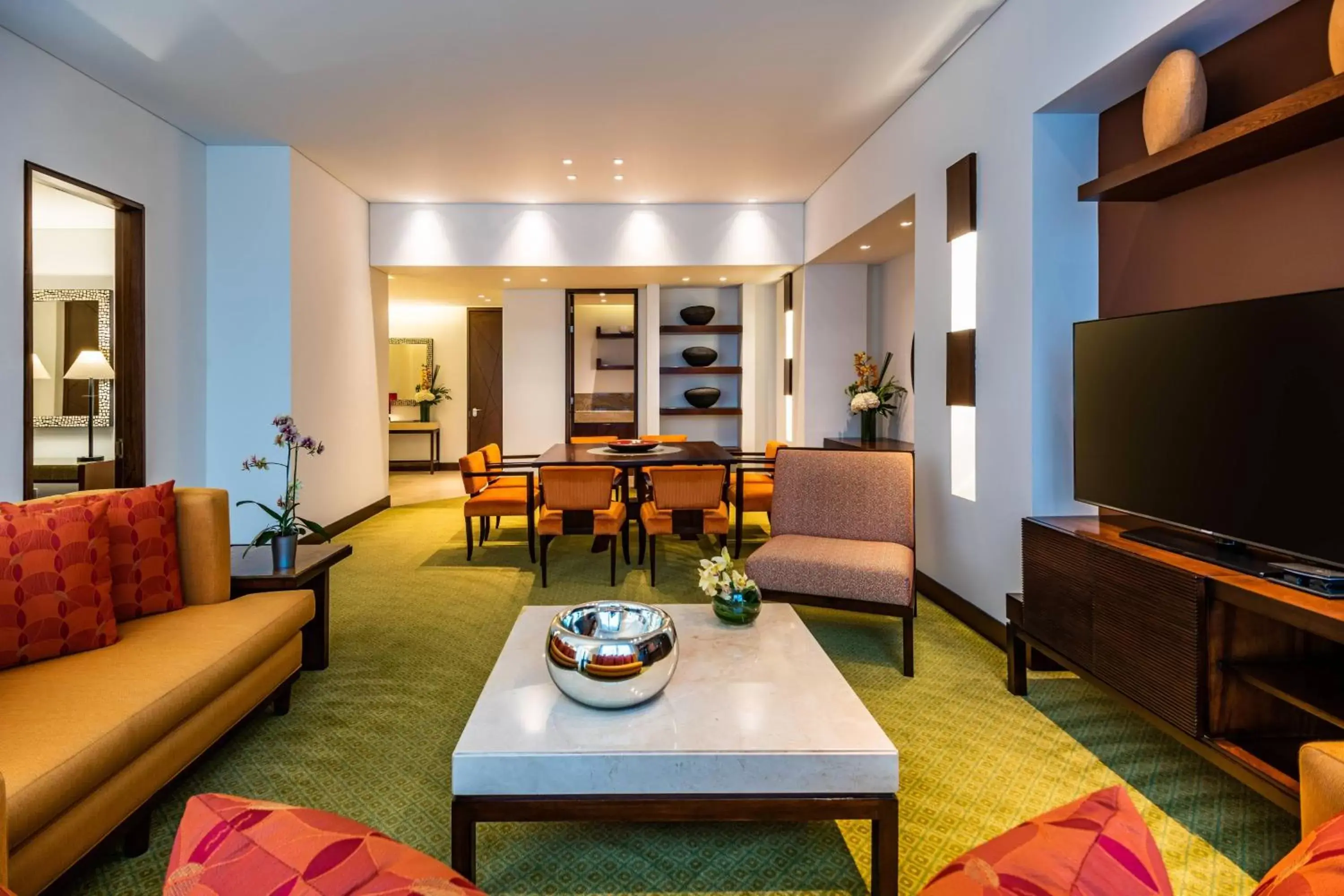 Living room, Seating Area in Bogotá Marriott Hotel