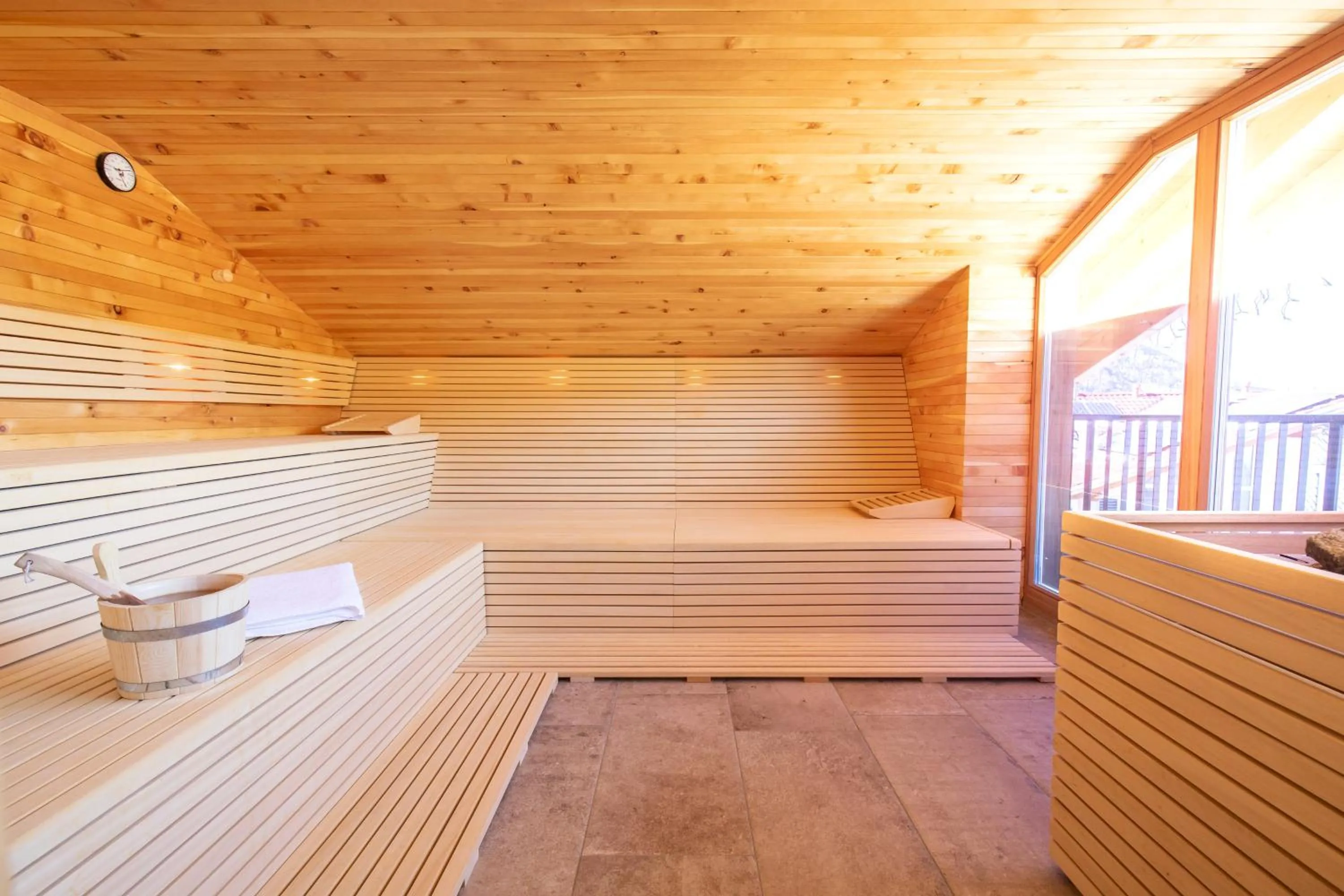 Sauna in HELDs Vitalhotel