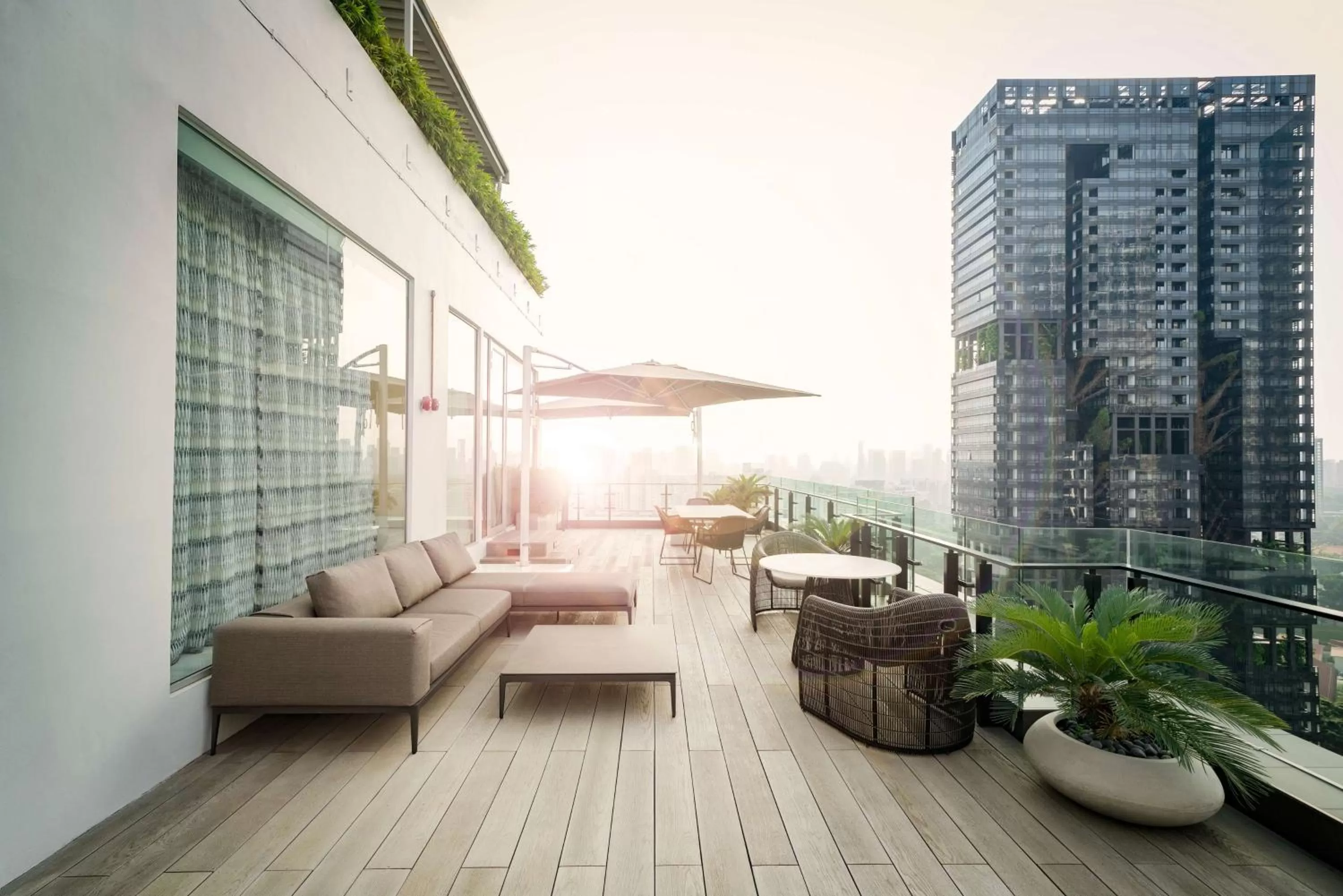 View (from property/room) in Shangri-La Singapore