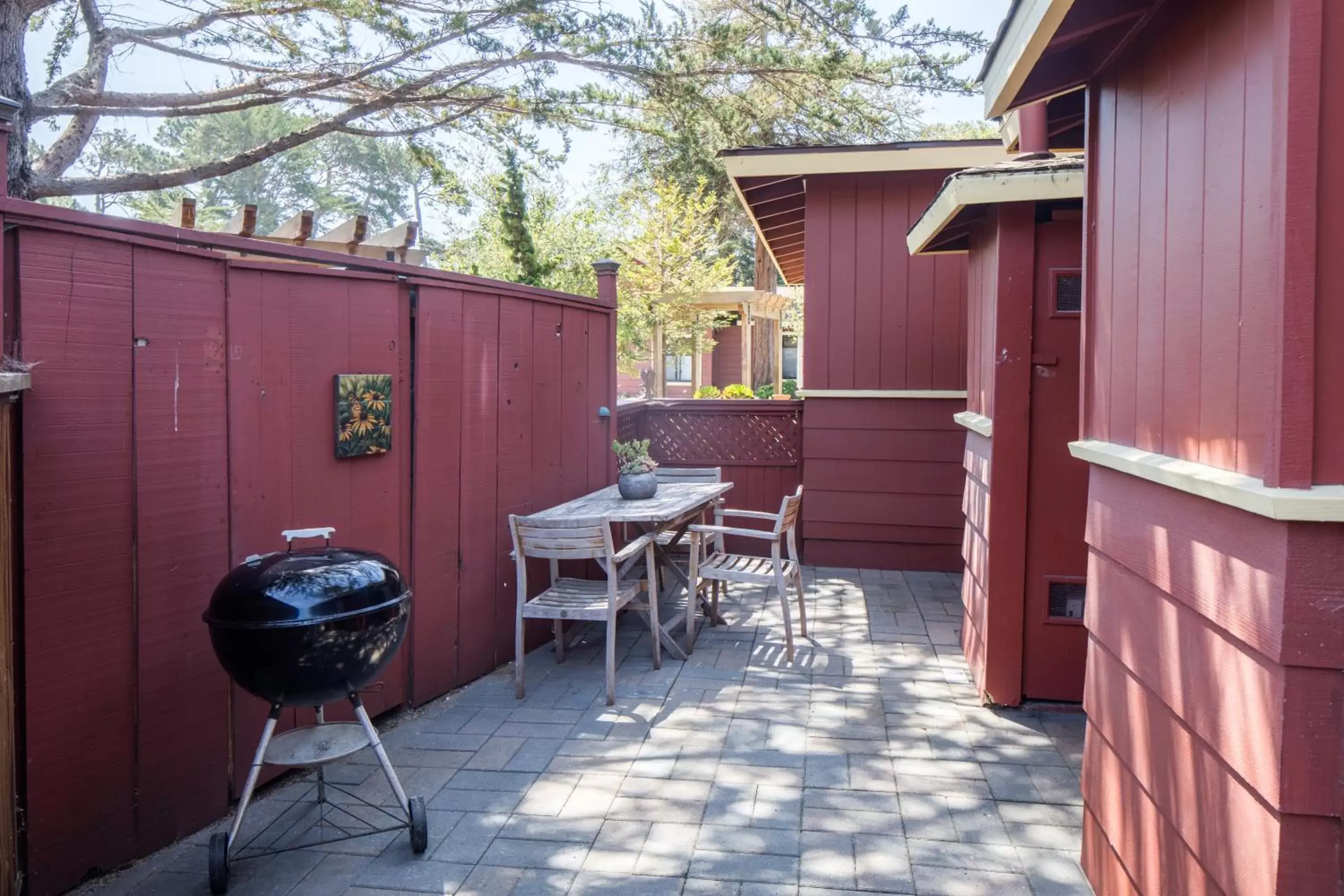 Patio in Andril Fireplace Cottages