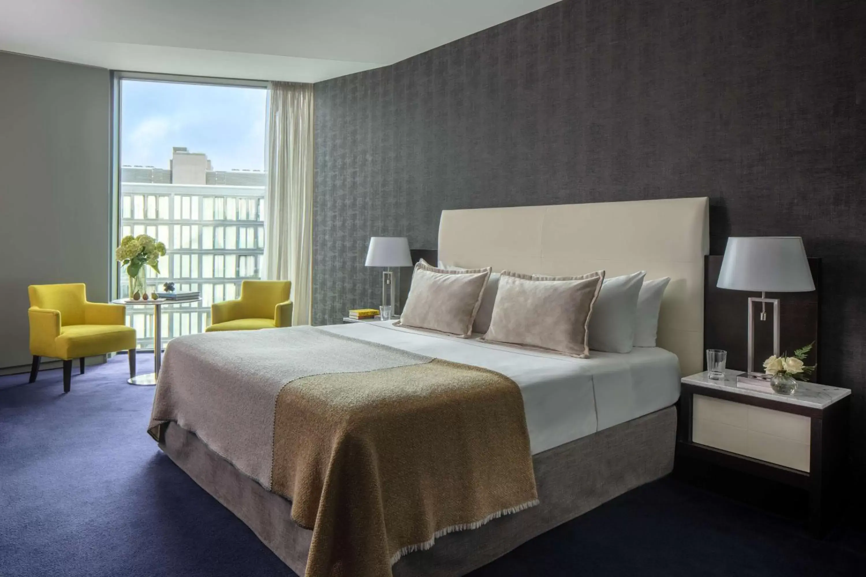 Bedroom, Bed in Anantara The Marker Dublin- A Leading Hotel of the World