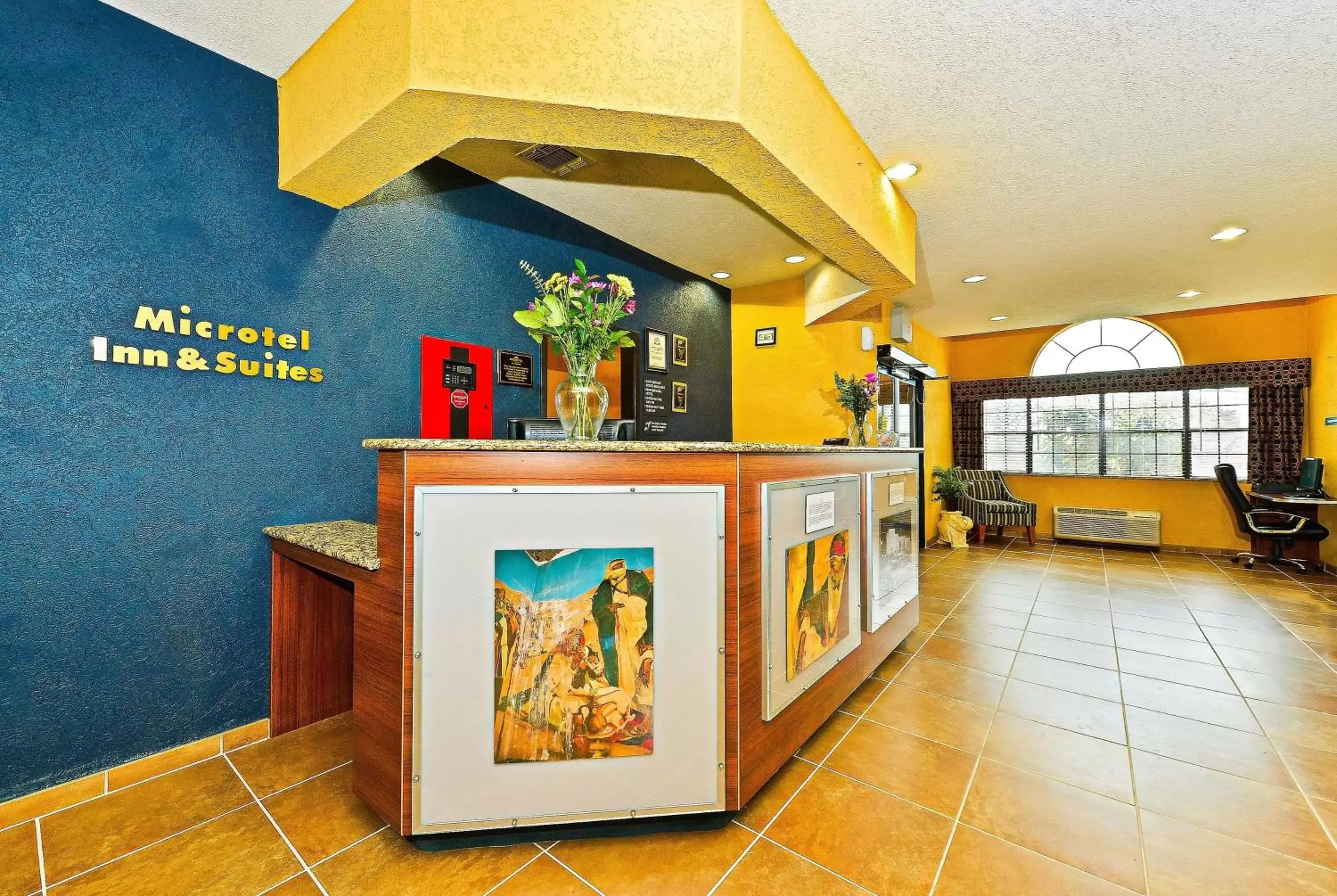 Lobby or reception, Lobby/Reception in Microtel Inn & Suites by Wyndham New Braunfels I-35