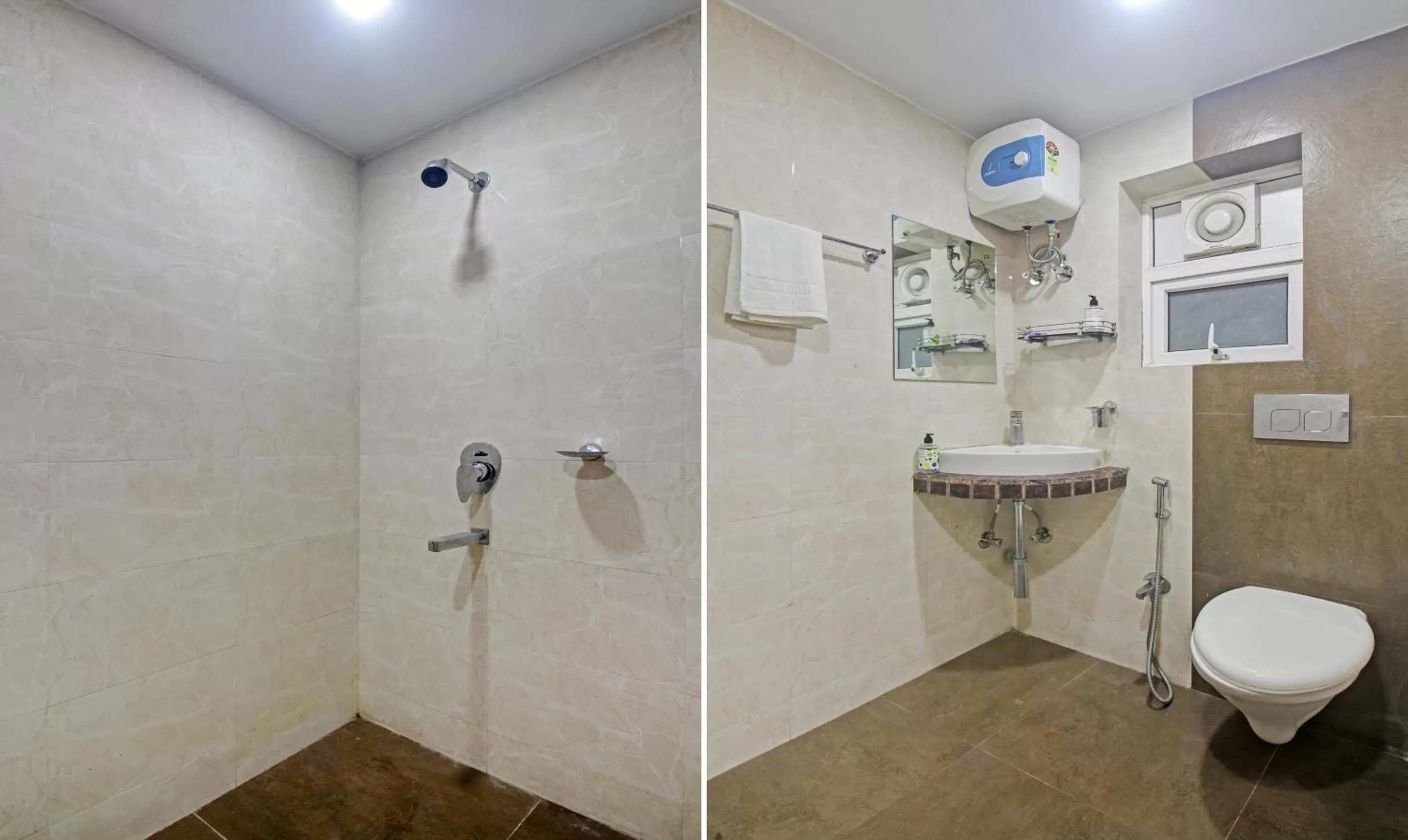 Bathroom in Itsy Hotels Reotel Near Rabindra Sarobar
