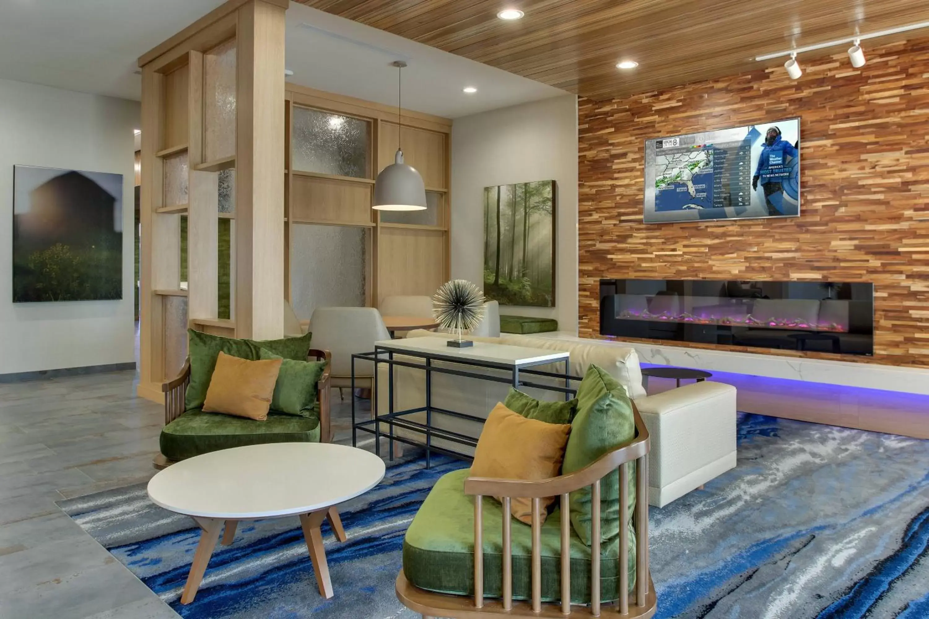 Lobby or reception, Seating Area in Fairfield Inn and Suites by Marriott Houston Brookhollow