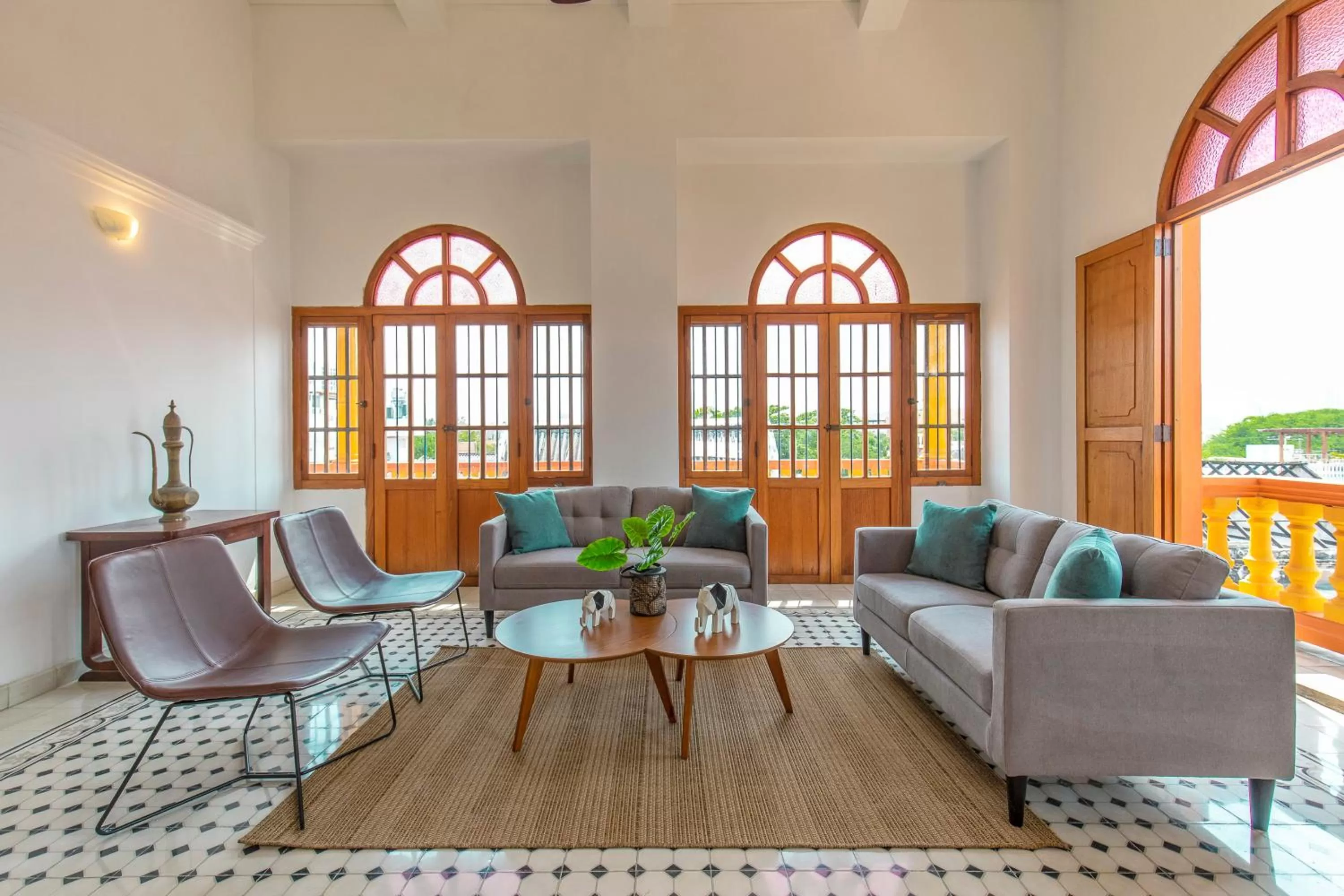 Living room in Casa Morales Getsemaní
