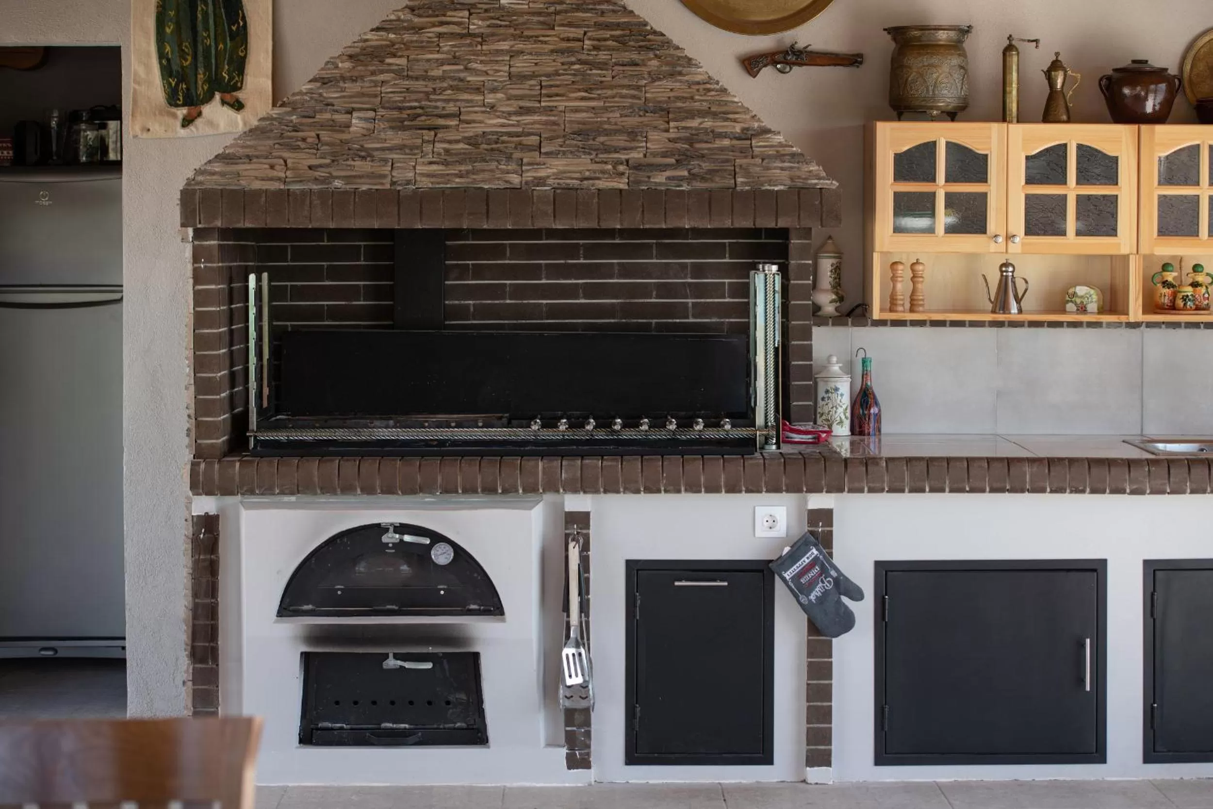 BBQ facilities in Villa Sara