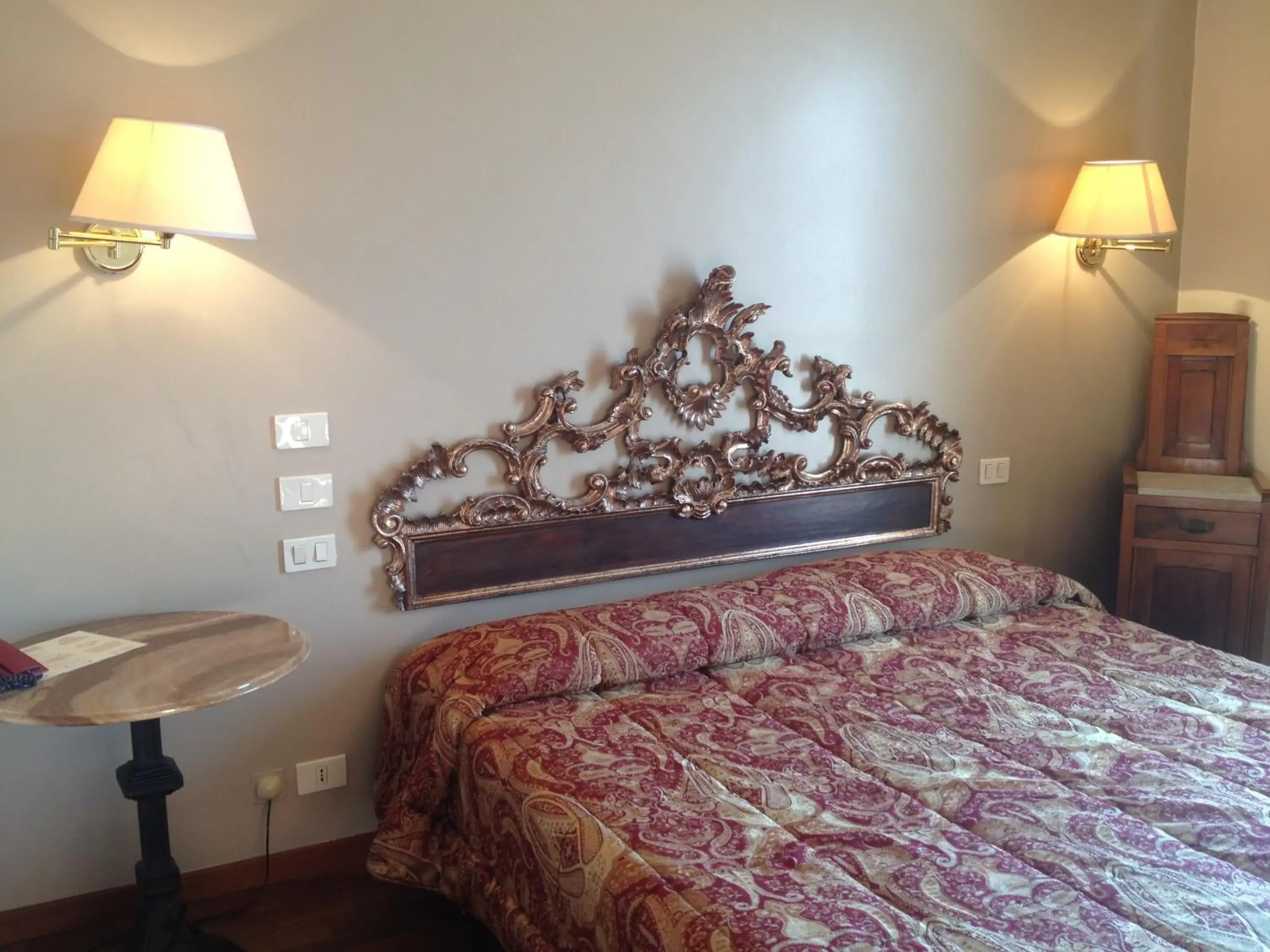 Bedroom, Bed in Villa Belvedere 1849