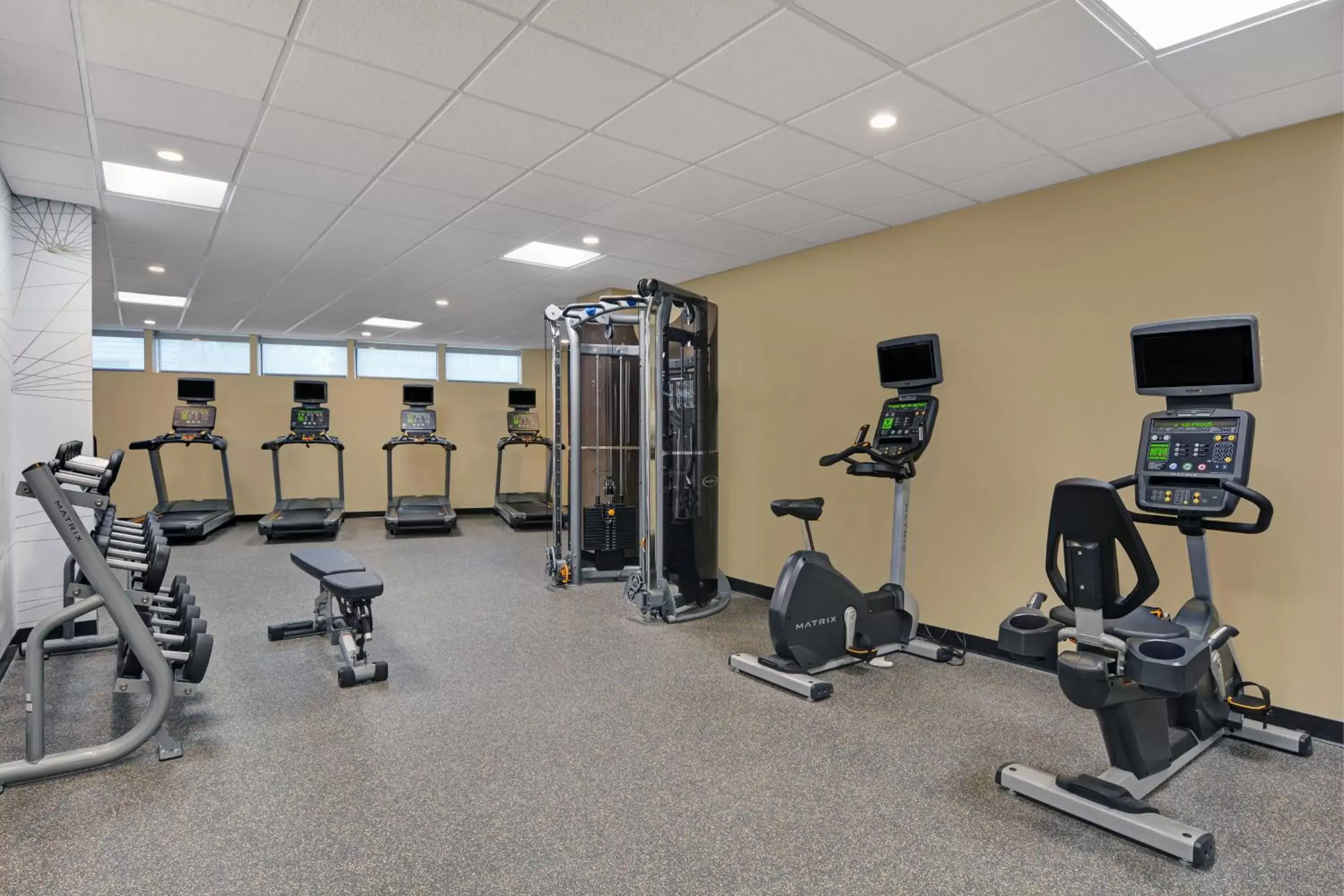 Fitness centre/facilities, Fitness Center/Facilities in TownePlace Suites by Marriott Indianapolis Downtown