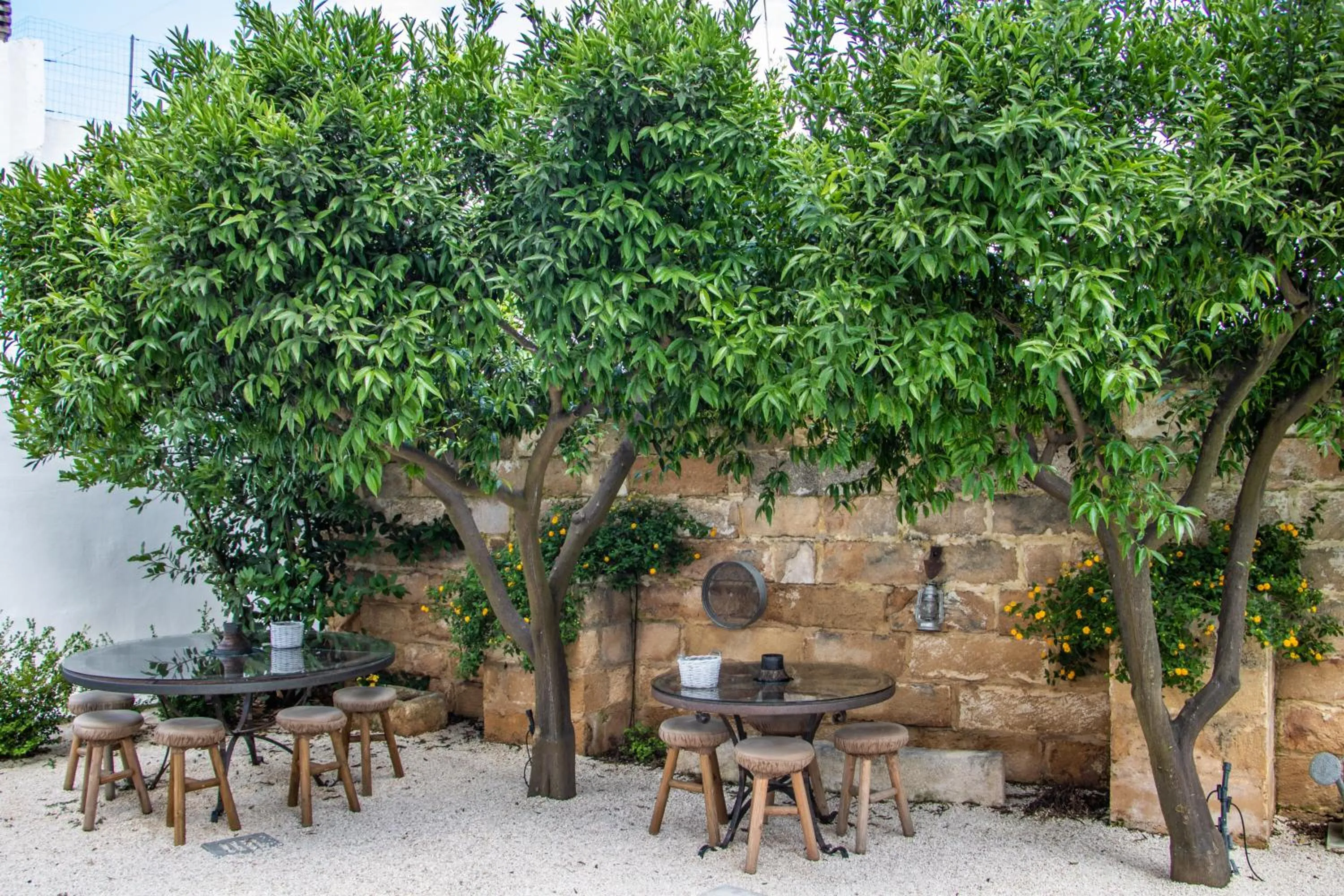 Patio in Palazzo Castriota
