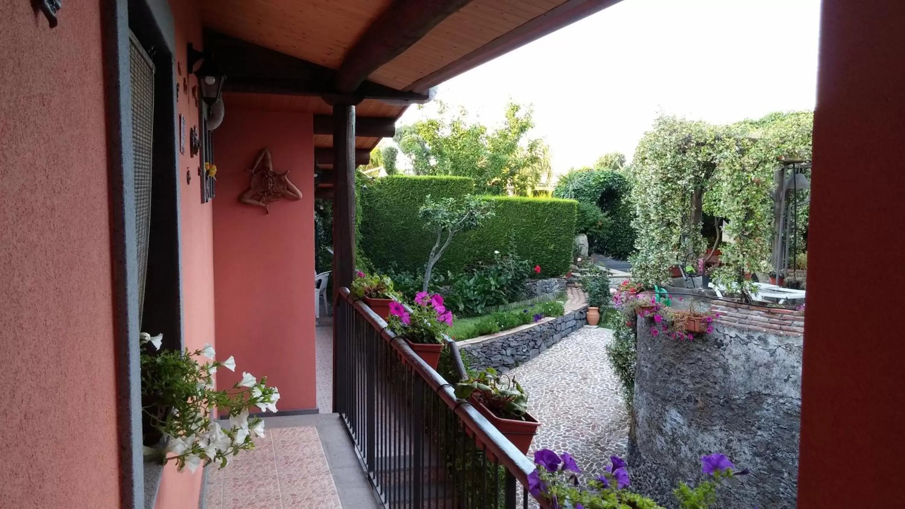 Garden, Balcony/Terrace in Etma