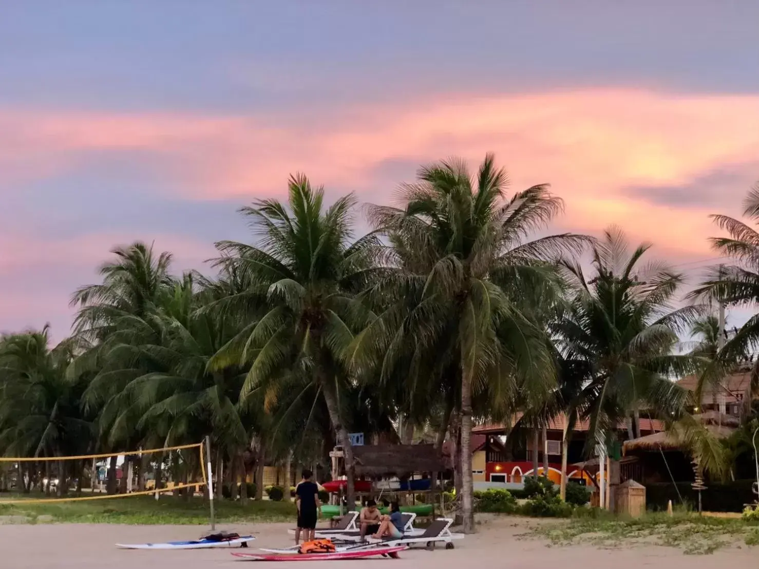 Beach in Dolphin Bay Beach Resort