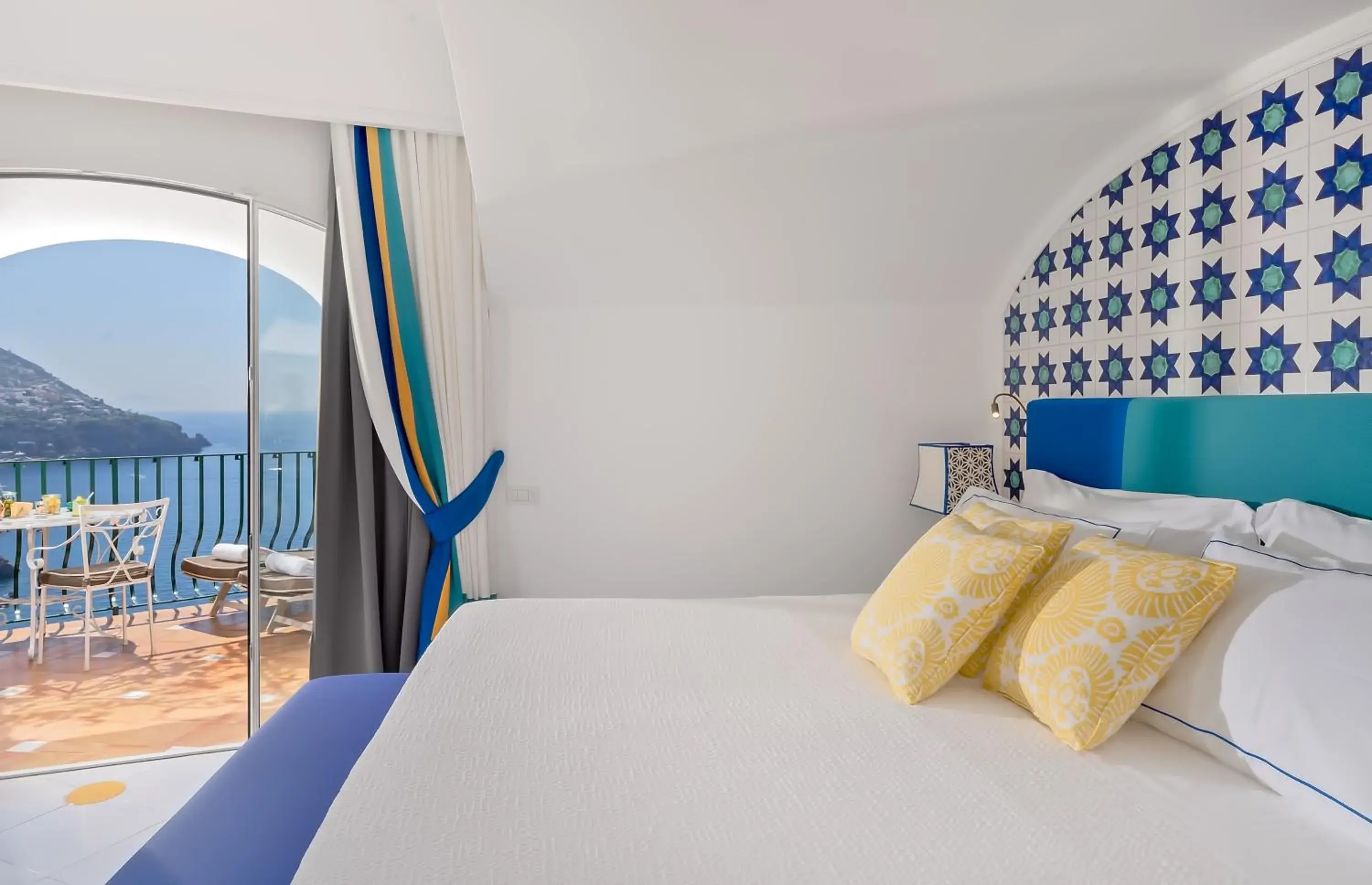 Balcony/Terrace, Bed in Il San Pietro di Positano