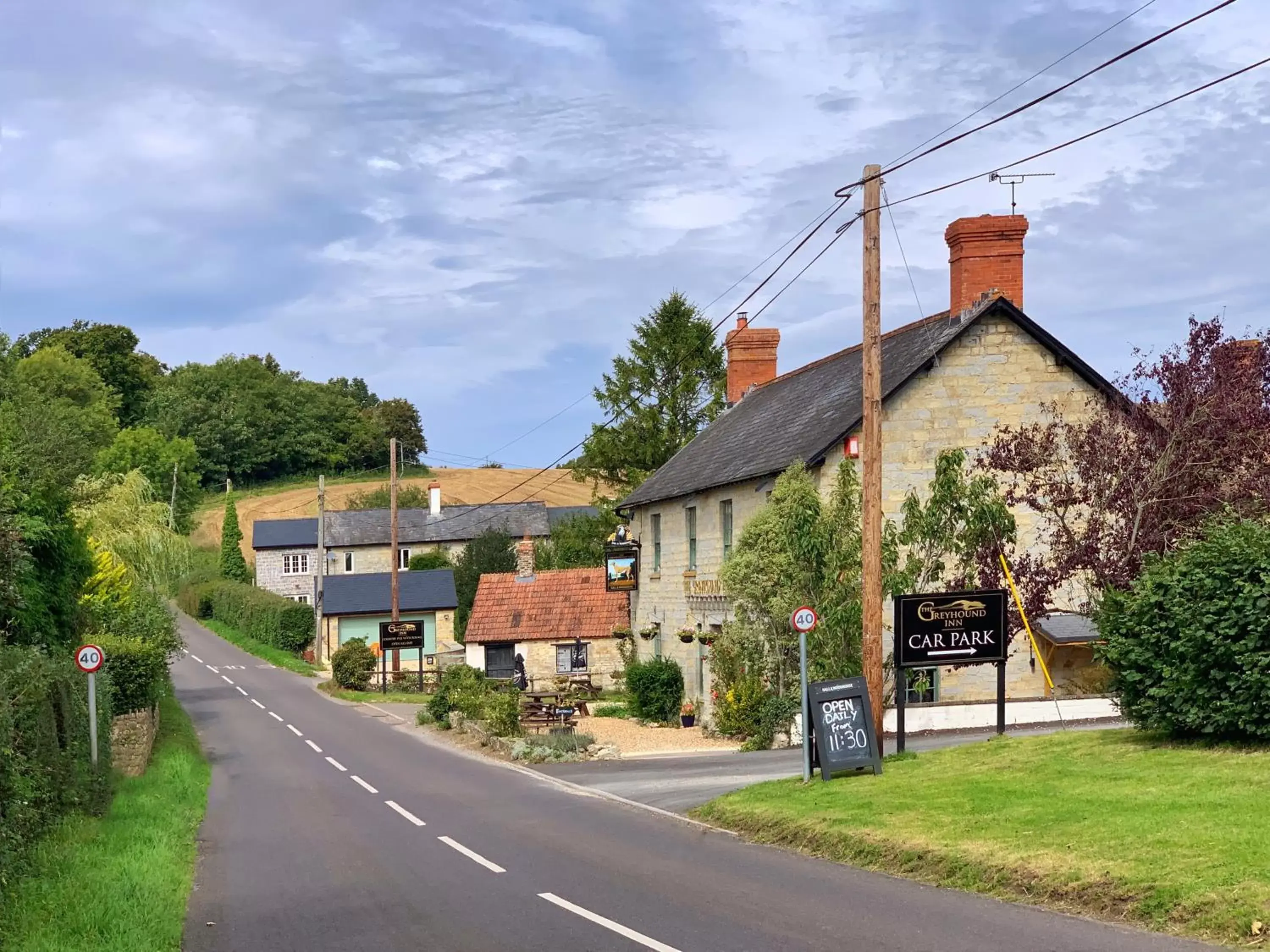 Property Building in The Greyhound Inn