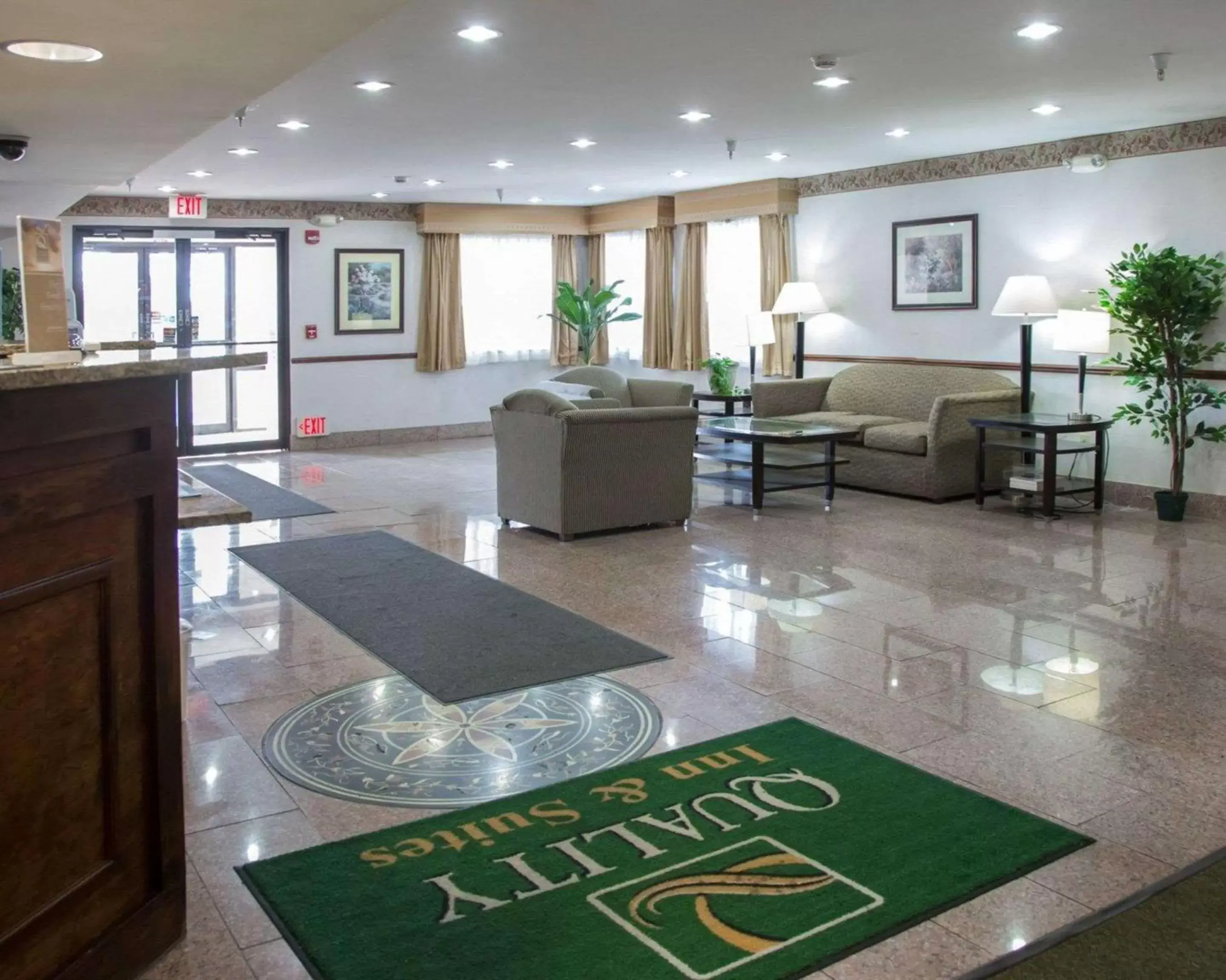 Lobby or reception, Lobby/Reception in Quality Inn & Suites Loves Park near Rockford