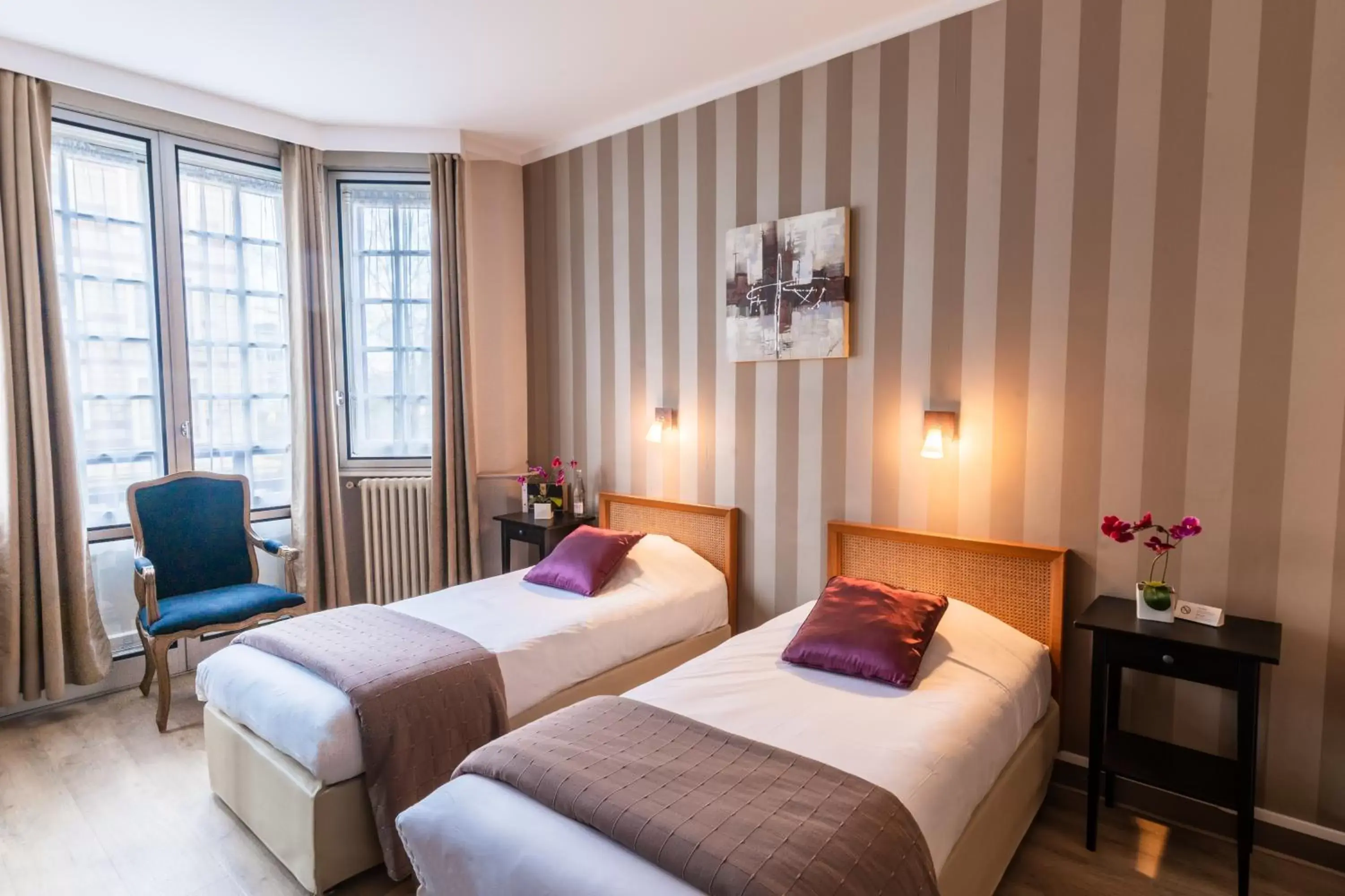 Bedroom, Bed in L'Hotel De L'Esperance