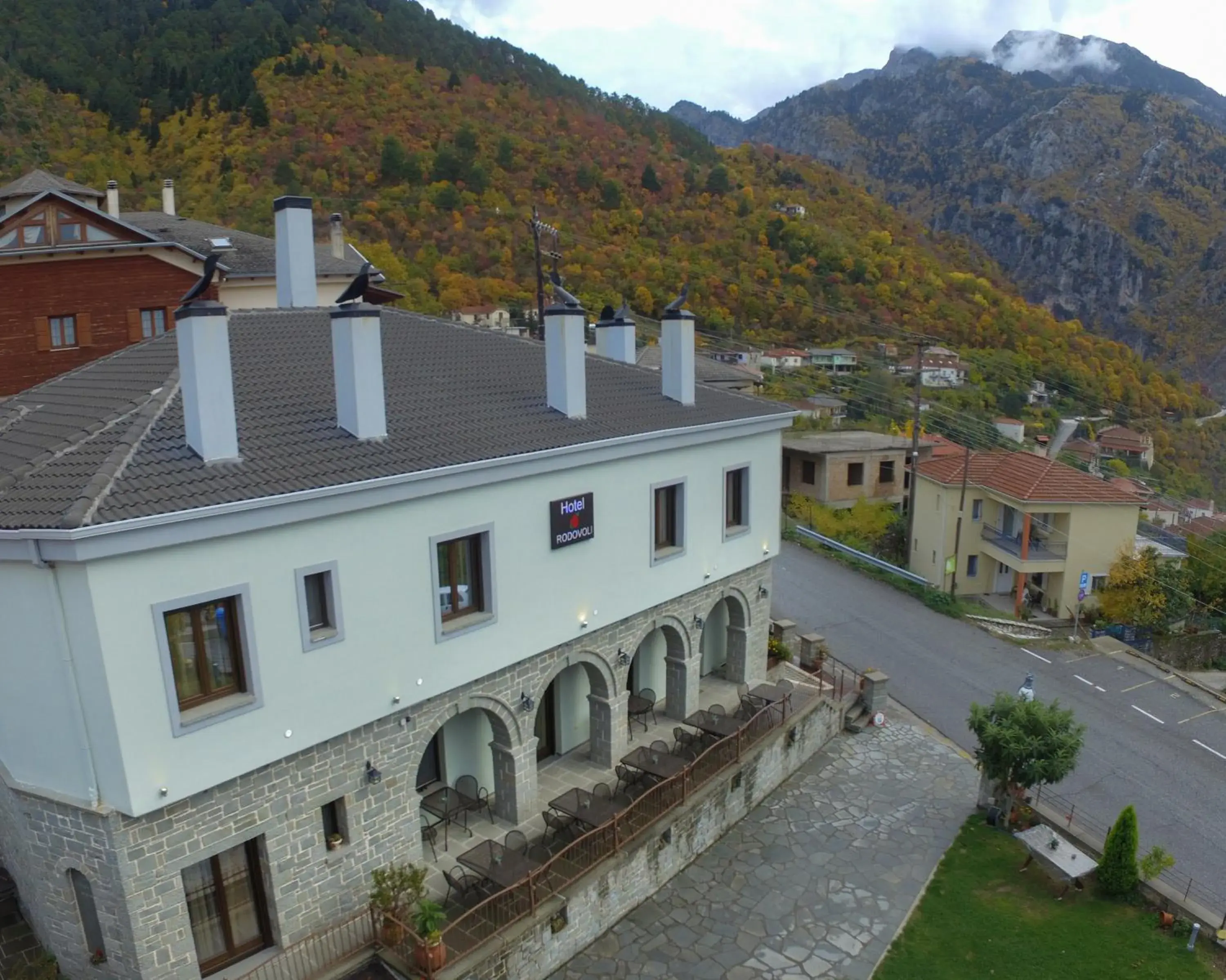 Bird's eye view, Property Building in Hotel Rodovoli