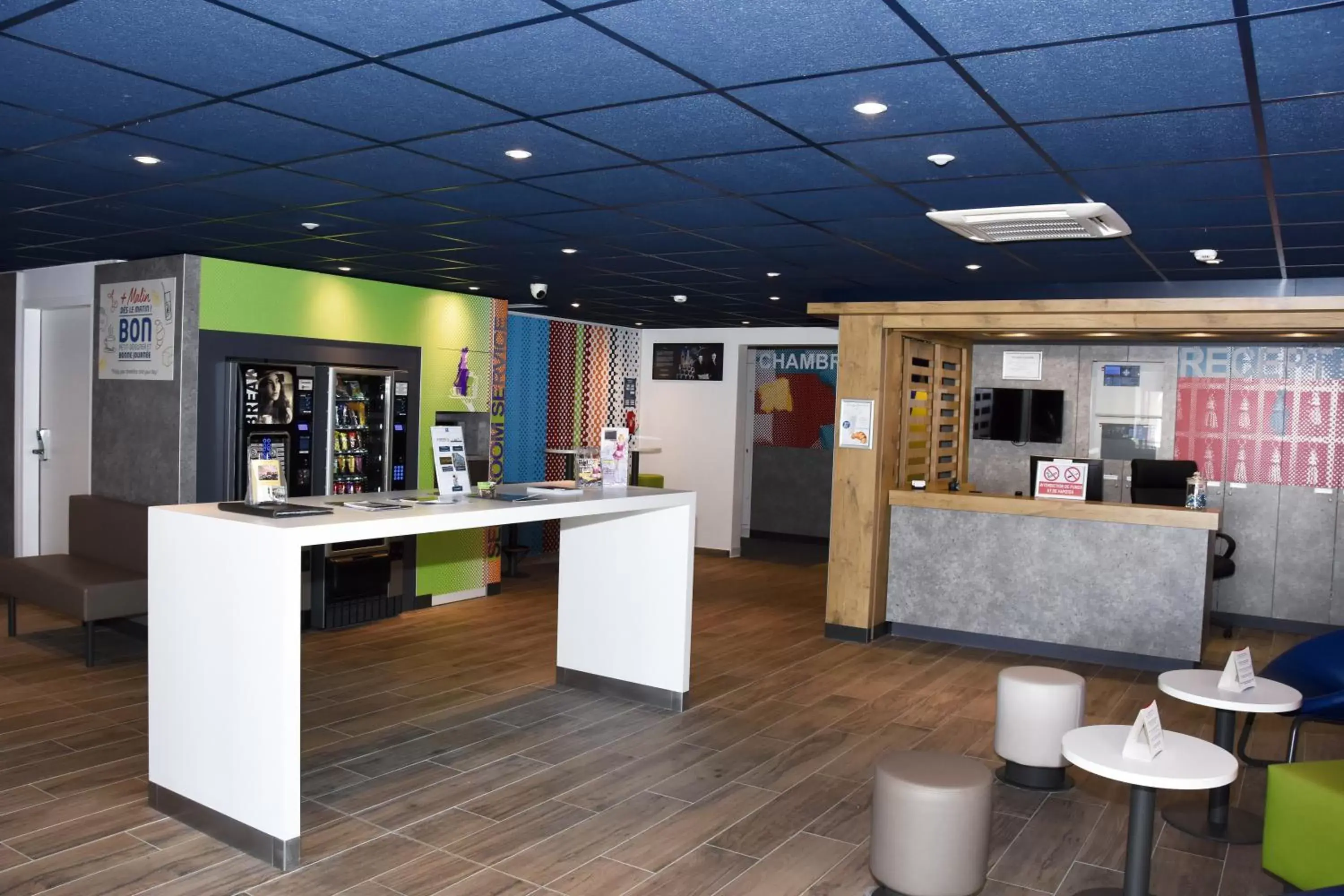 Lobby or reception, Lobby/Reception in ibis budget Langres