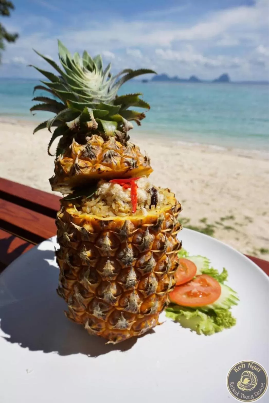 Food in Koh Ngai Kaimuk Thong Resort