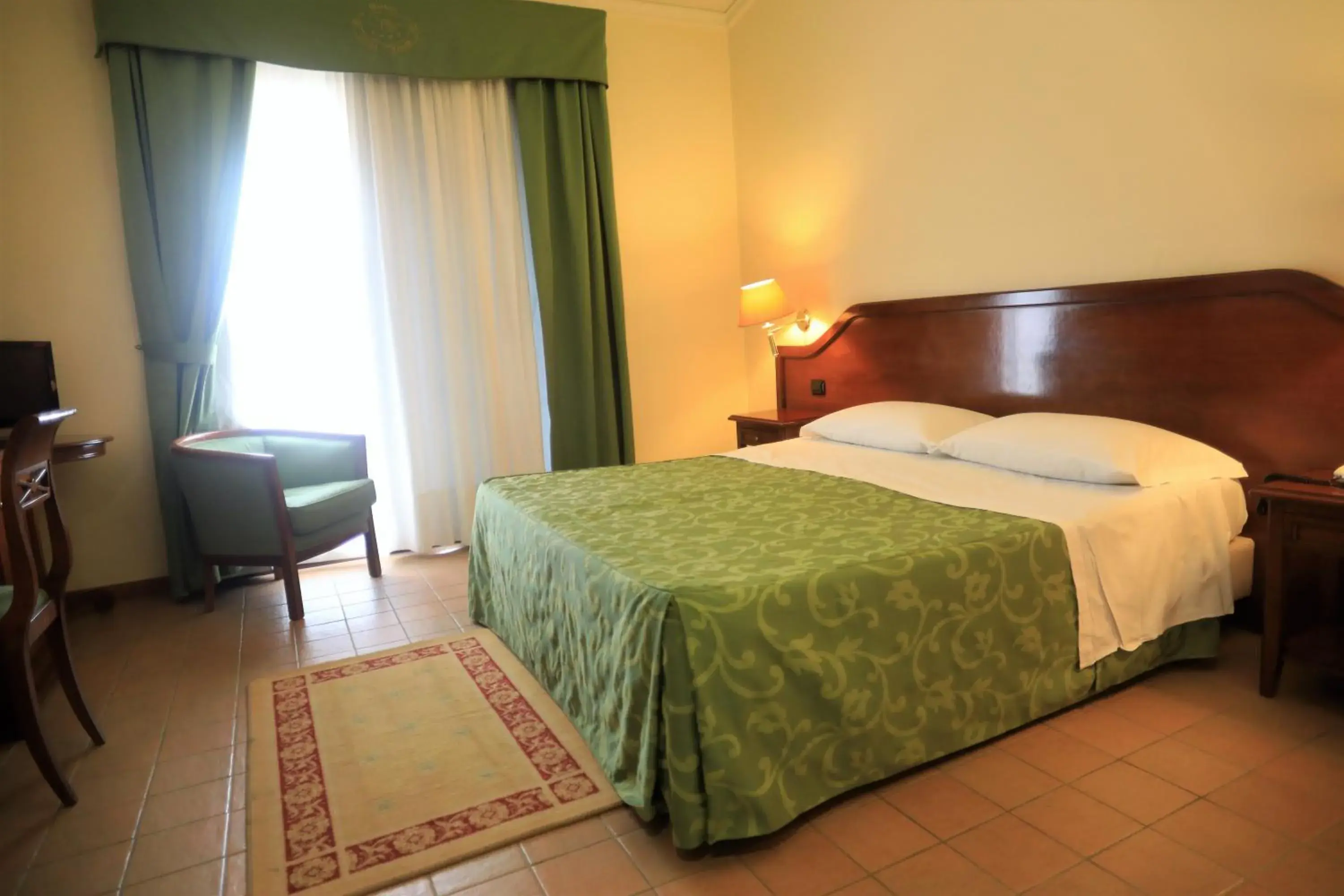 Bed in Hotel Villa Peretti