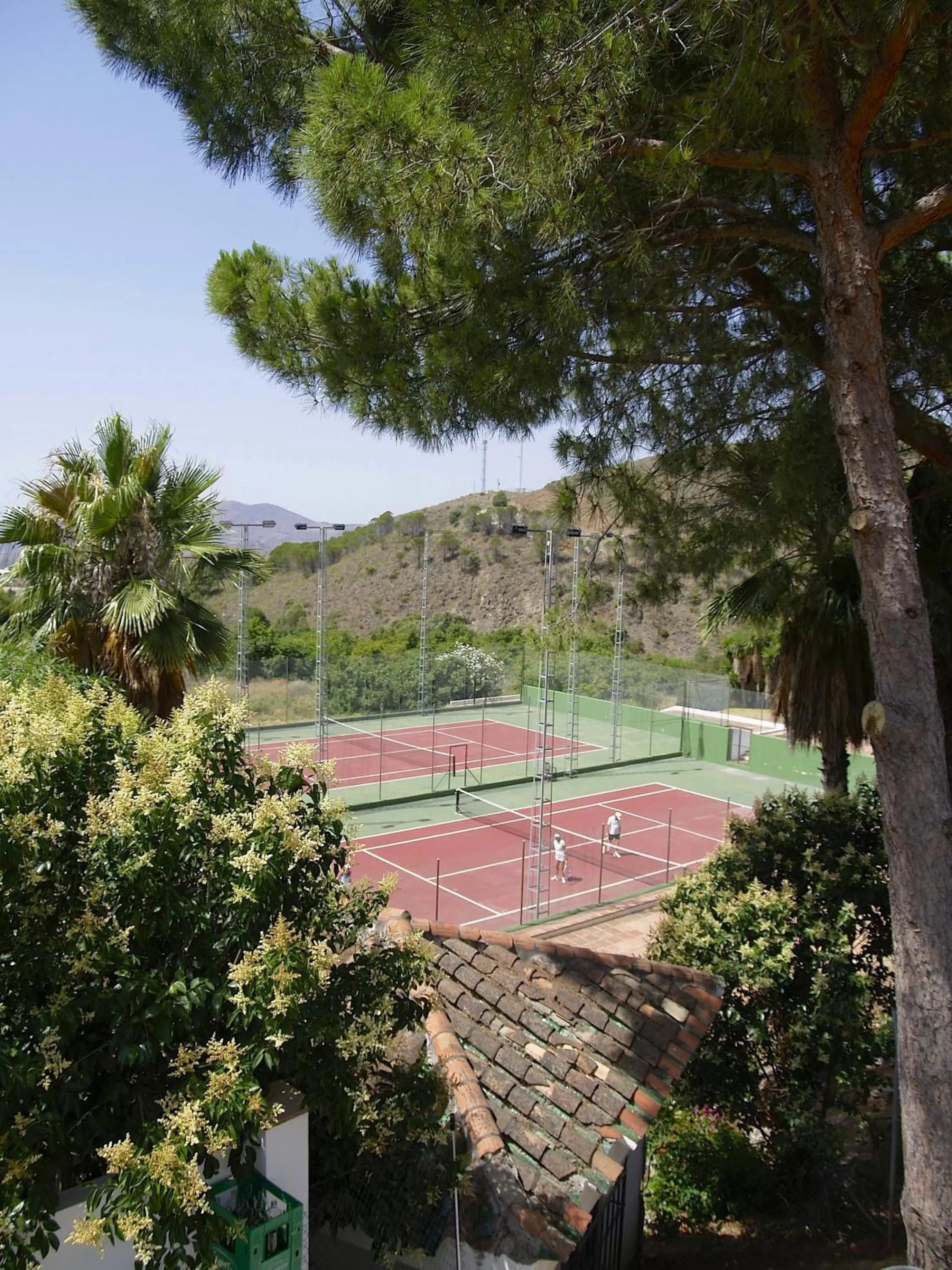 Tennis court in Alhaurin Golf Hotel