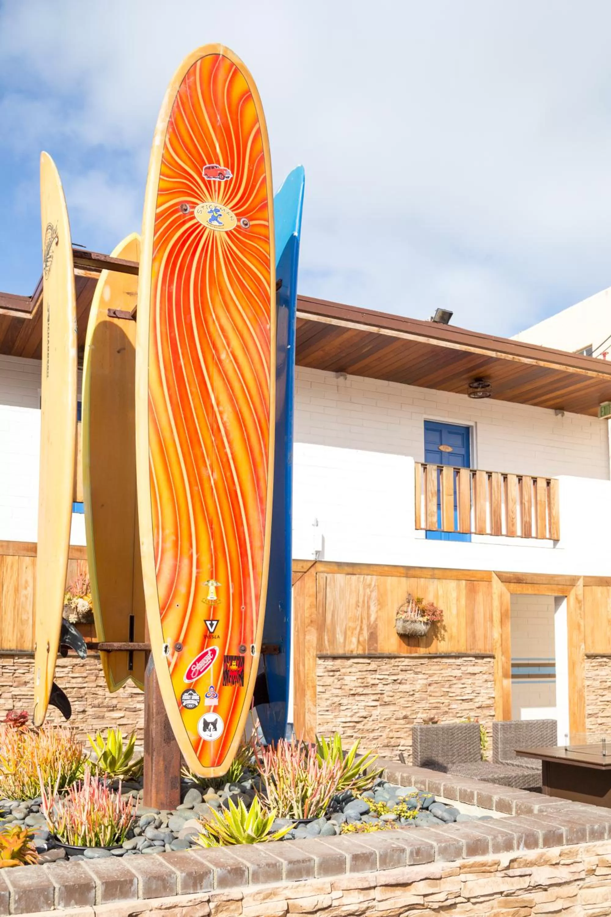 Facade/entrance, Property Building in Pacific Edge Hotel on Laguna Beach