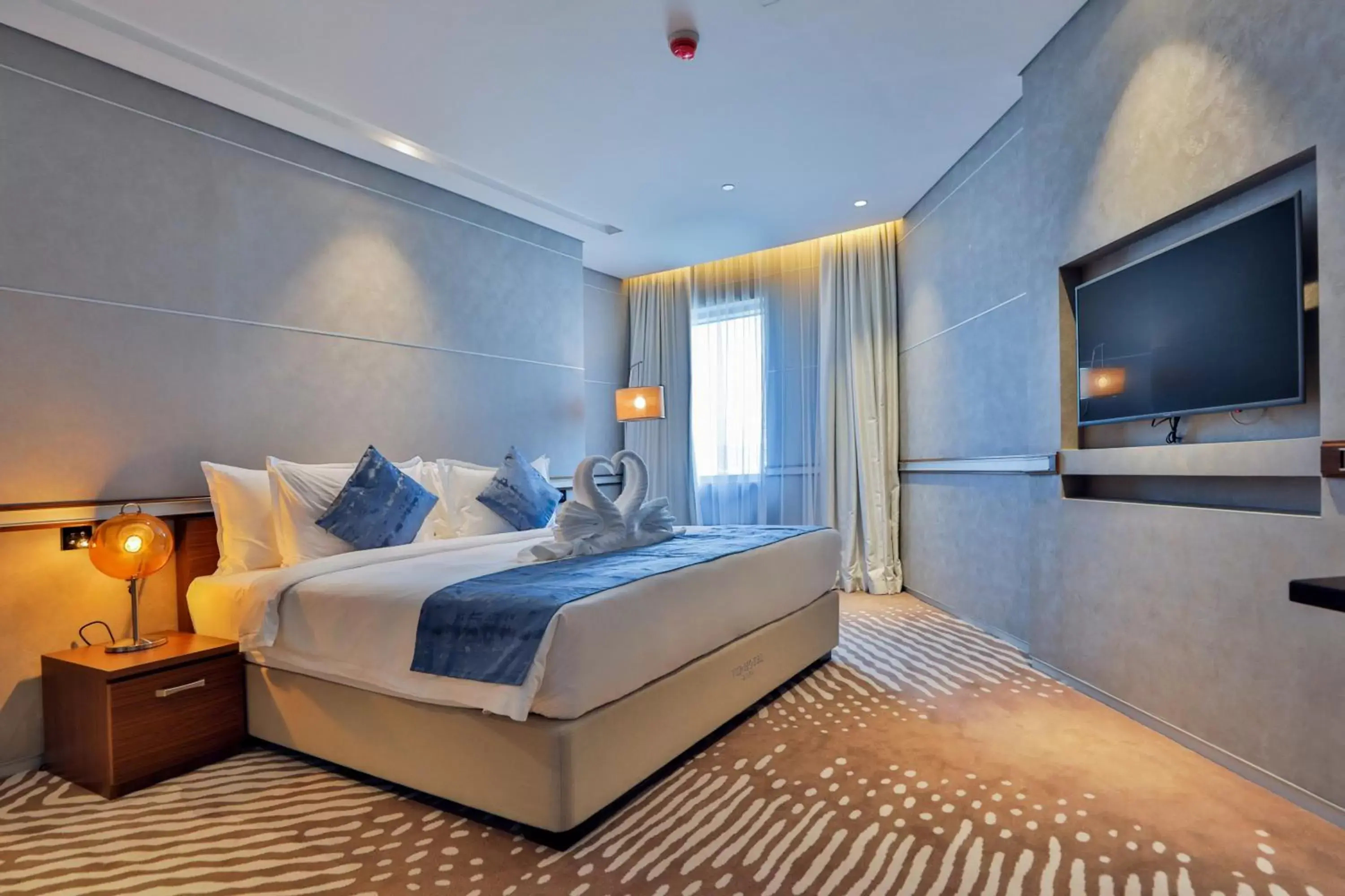 Photo of the whole room, Bed in VIP Hotel Doha Qatar