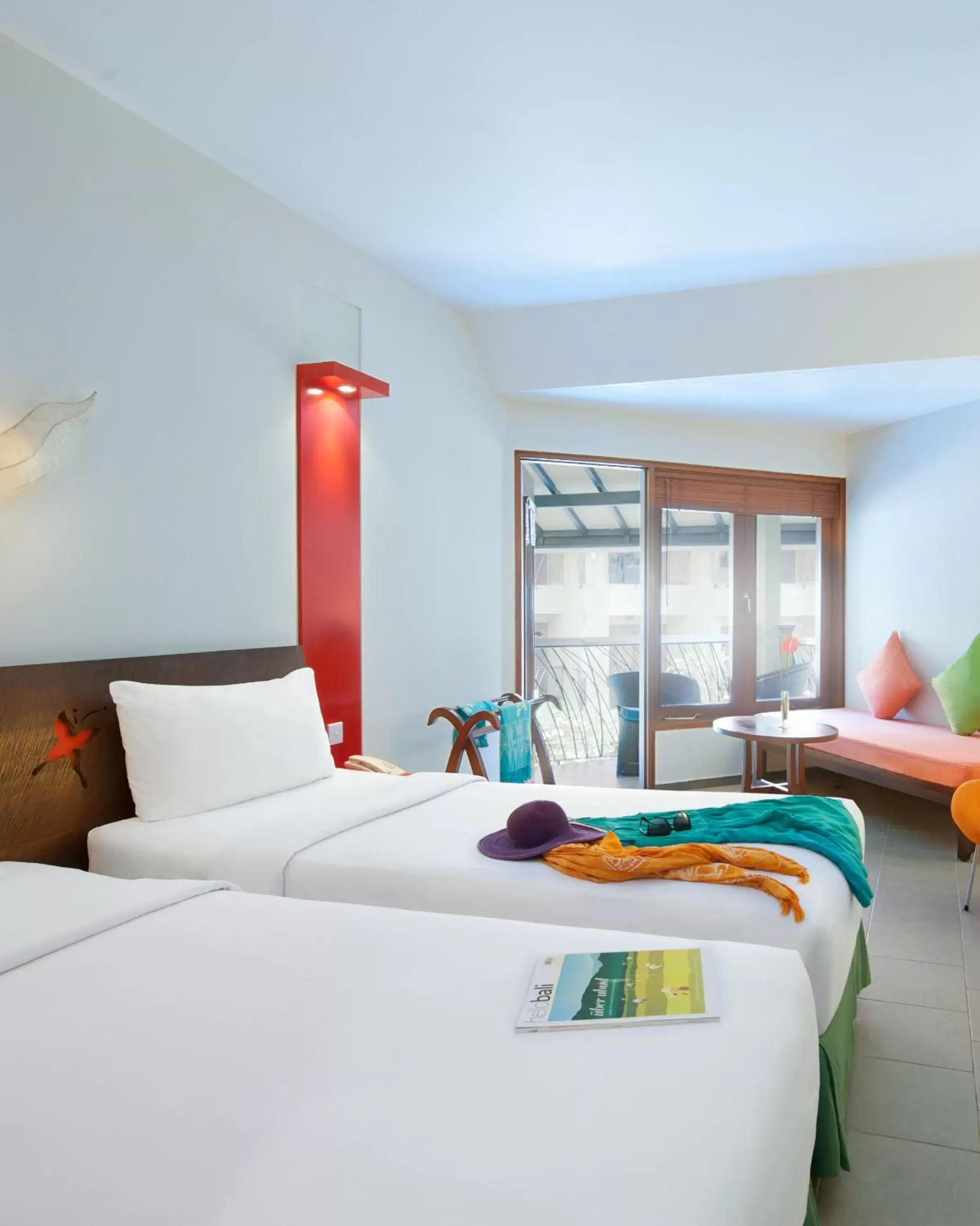 Superior Twin Room in ibis Styles Bali Legian Superior Twin Room in ibis Styles Bali Legian