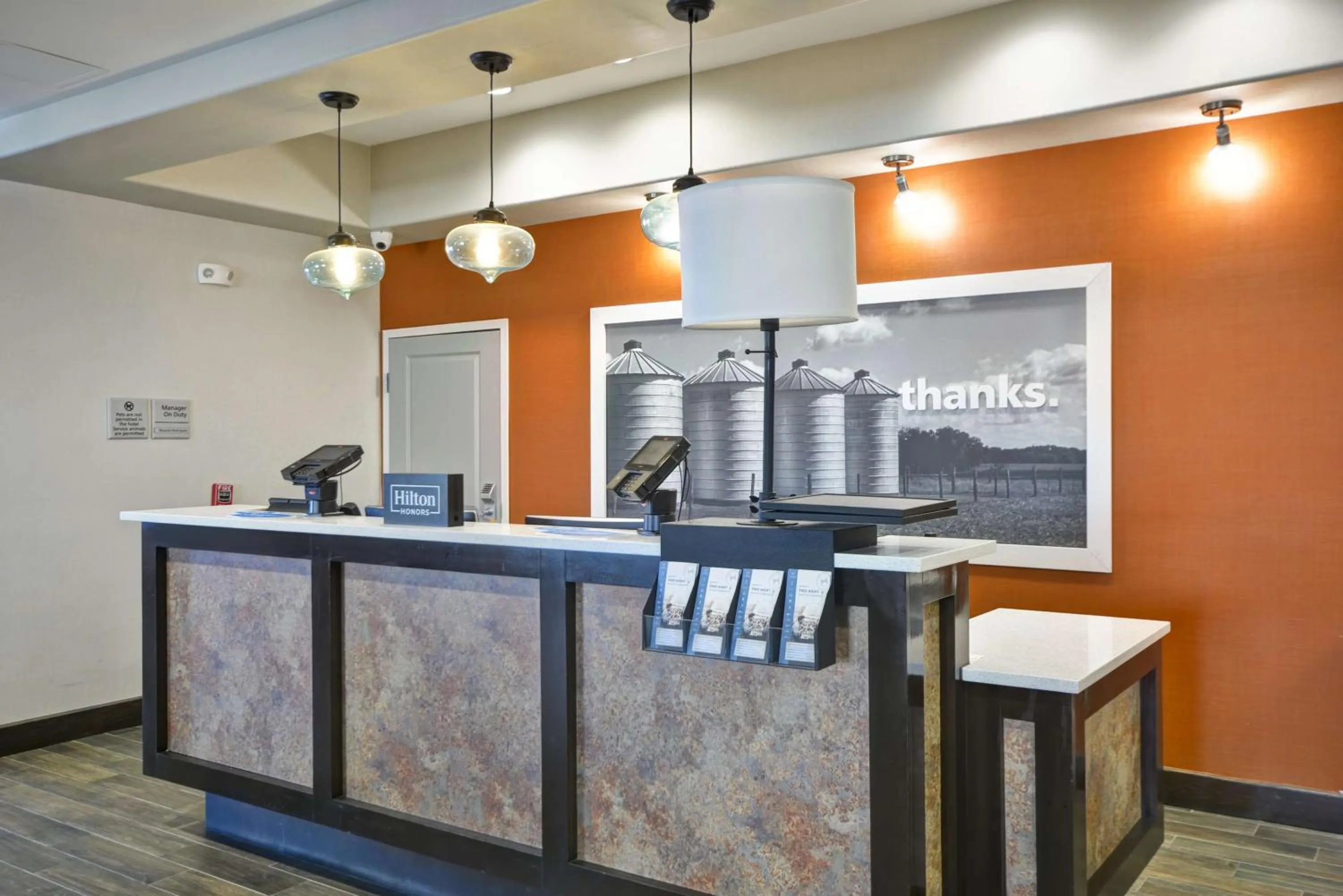 Lobby or reception in Hampton Inn Kenedy