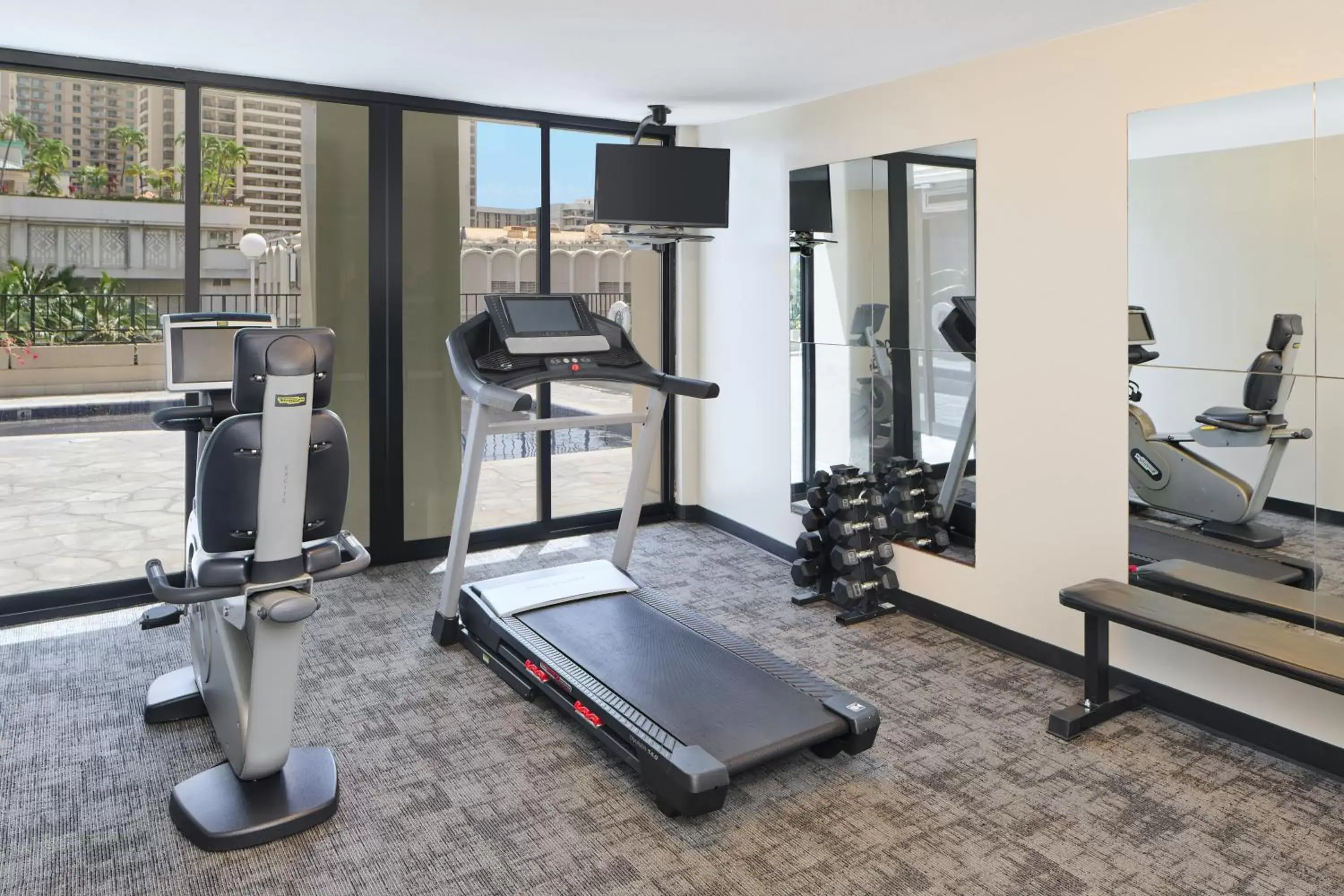 Fitness centre/facilities, Fitness Center/Facilities in Aqua Palms Waikiki