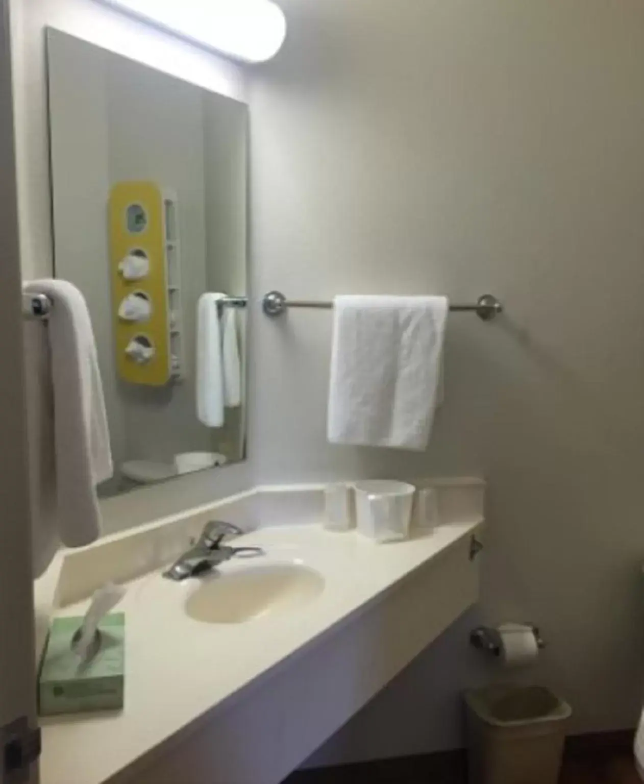 Bathroom in Motel 6-Roseburg, OR