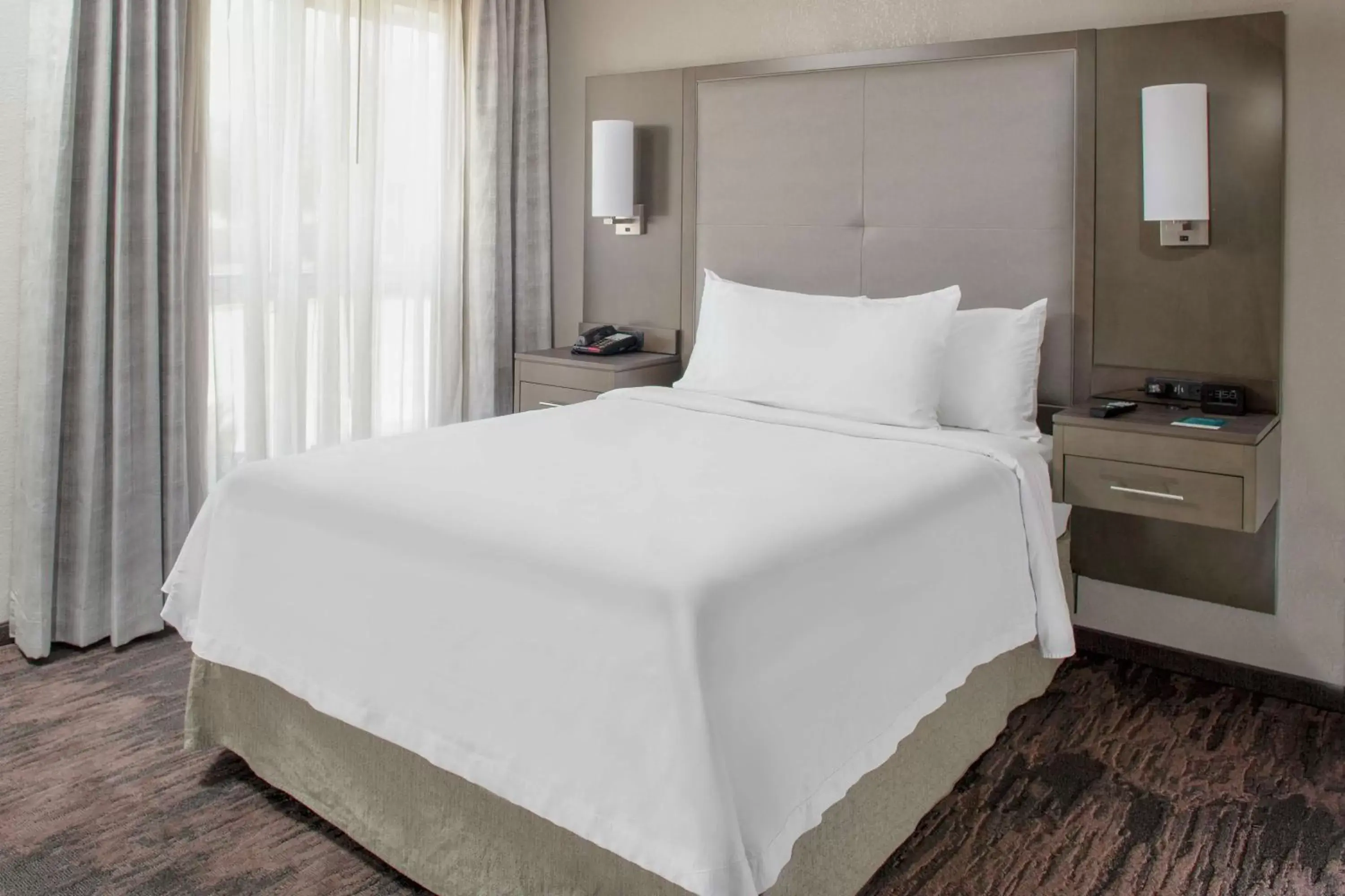 Bed in Homewood Suites by Hilton Dallas-Irving-Las Colinas