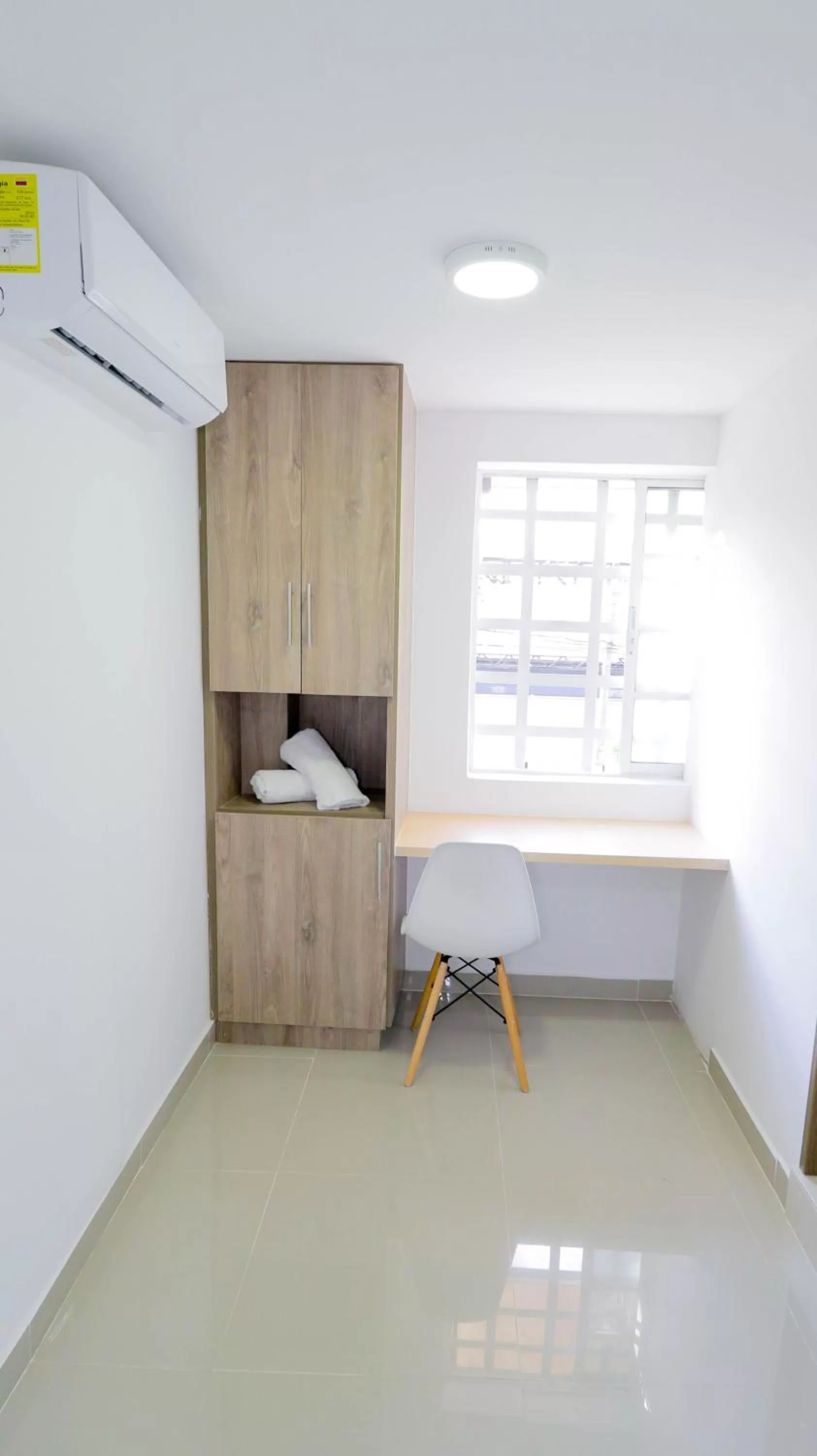 Seating area, Kitchen/Kitchenette in Aw Hotel Pasarela Real