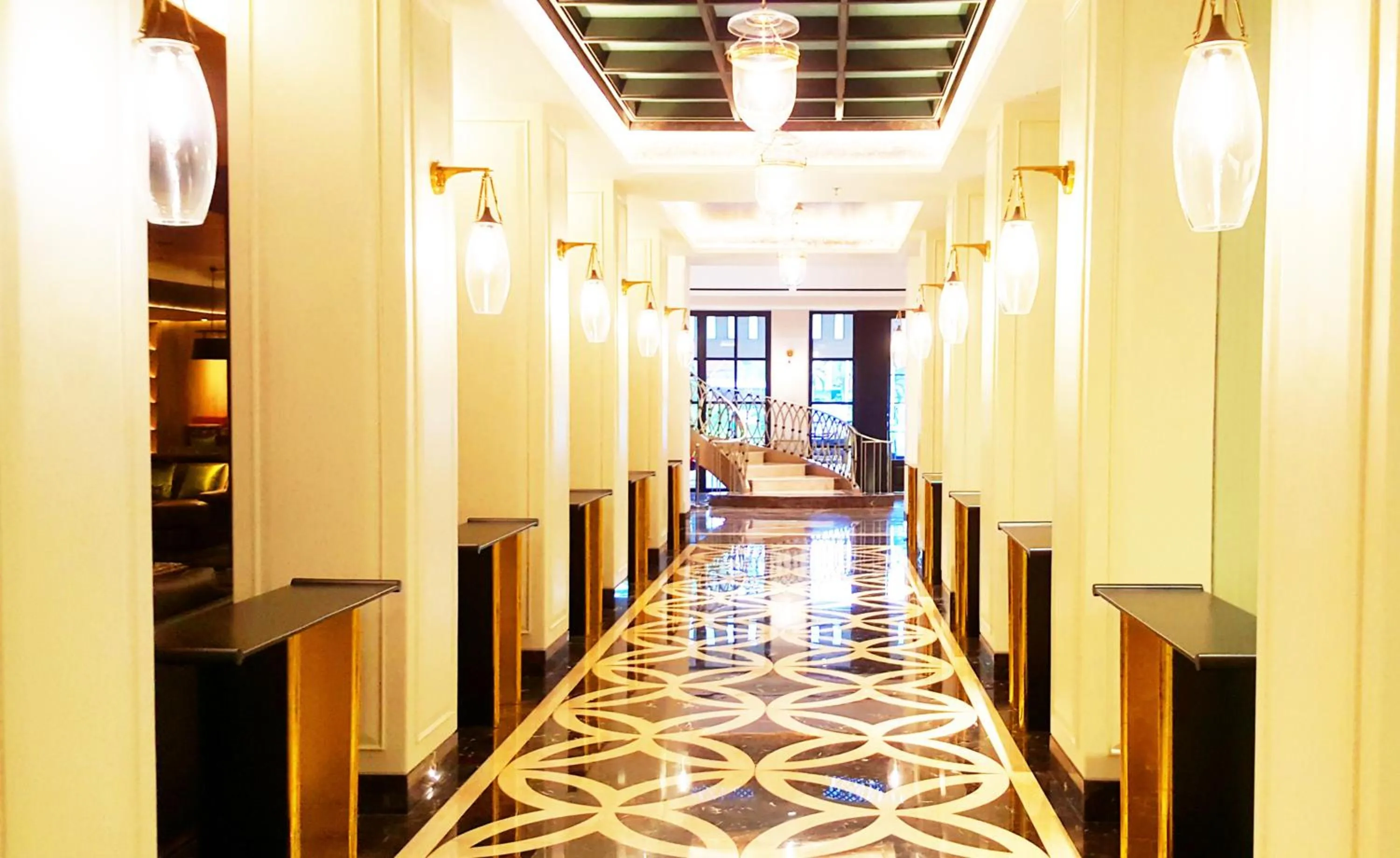 Communal lounge/ TV room in The Mirah Hotel Bogor