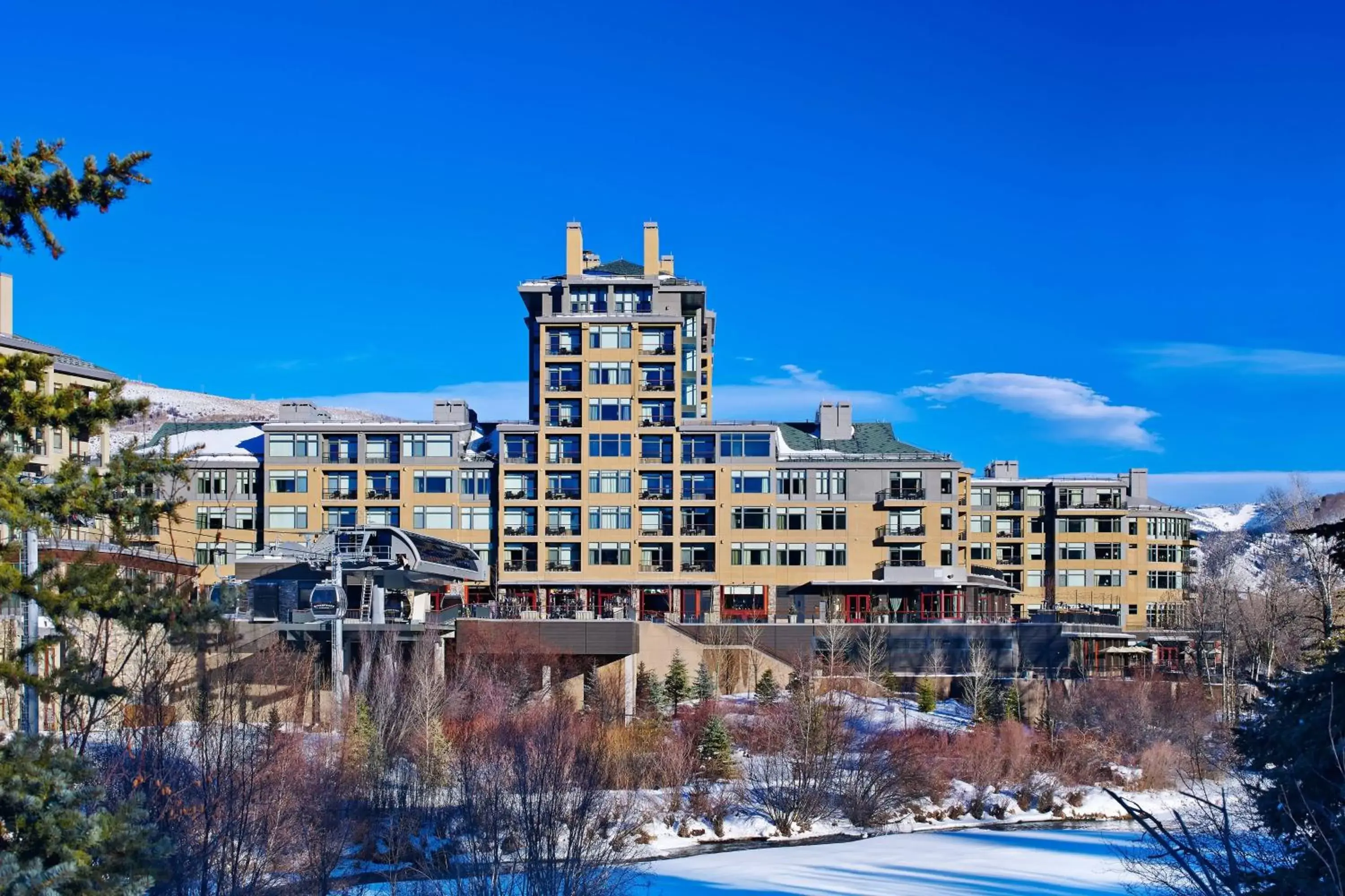 Property building in The Westin Riverfront Resort & Spa, Avon, Vail Valley