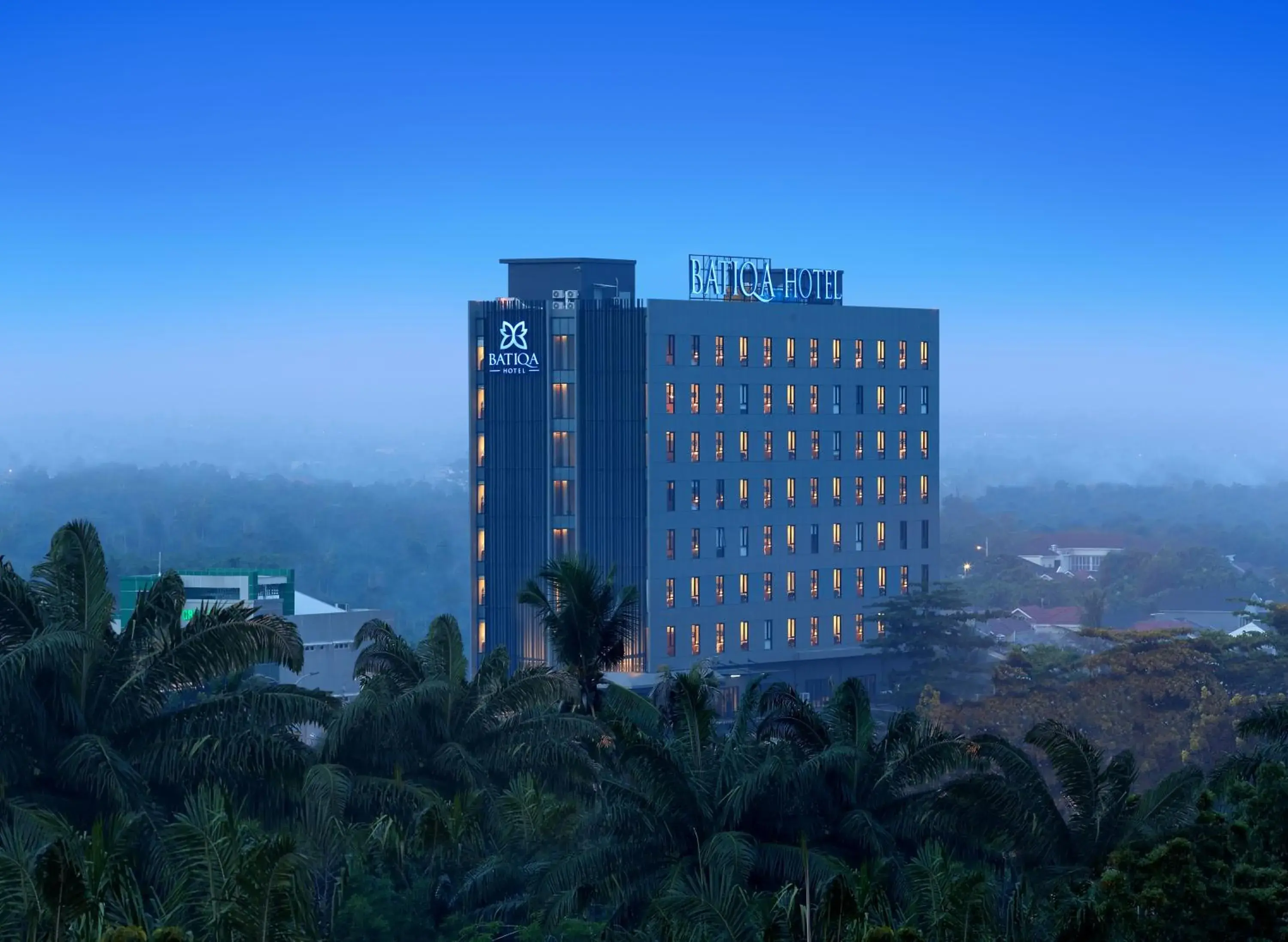 Bird's eye view, Property Building in Batiqa Hotel Pekanbaru